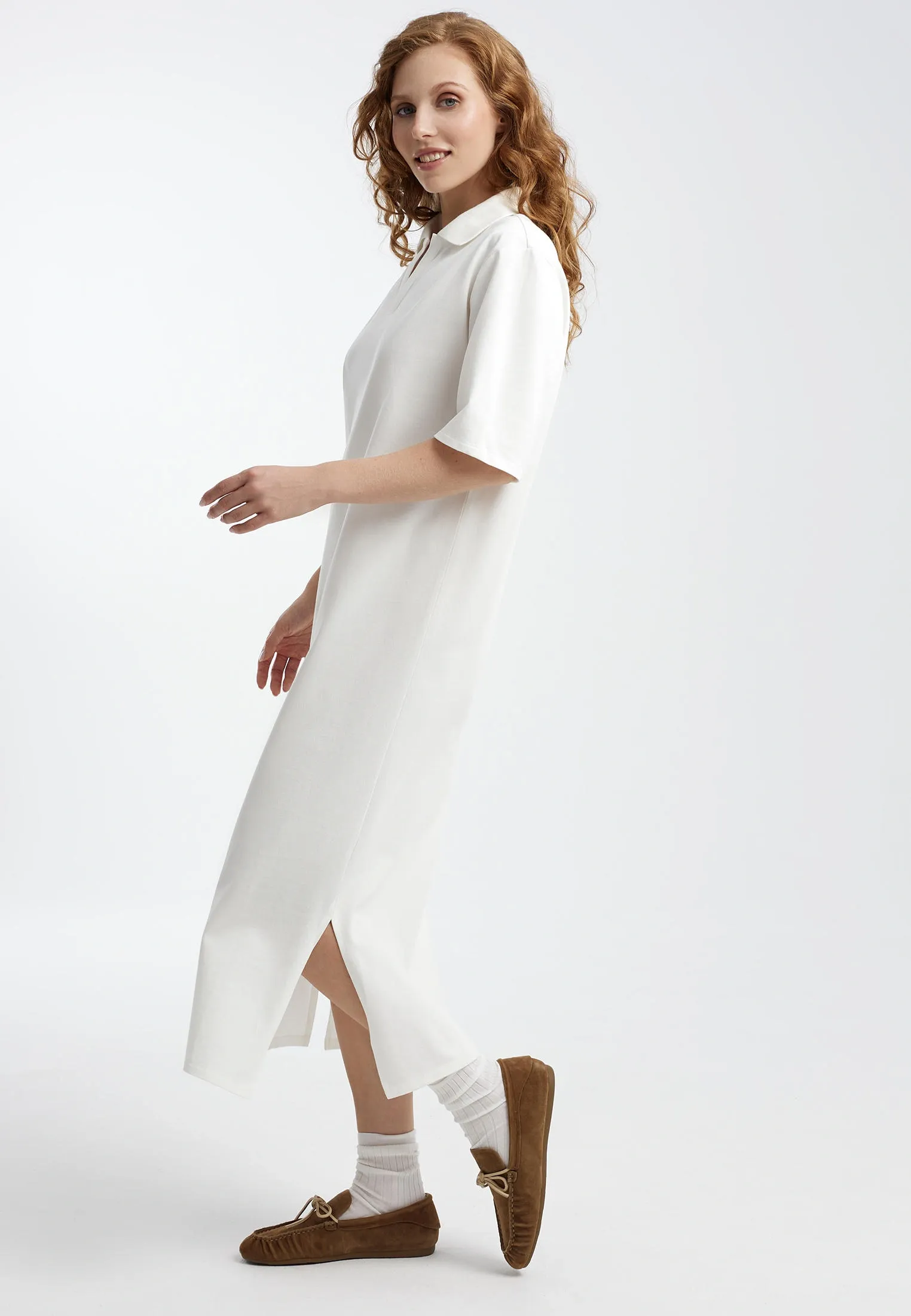 Платье-поло из 100% хлопка Tennis club