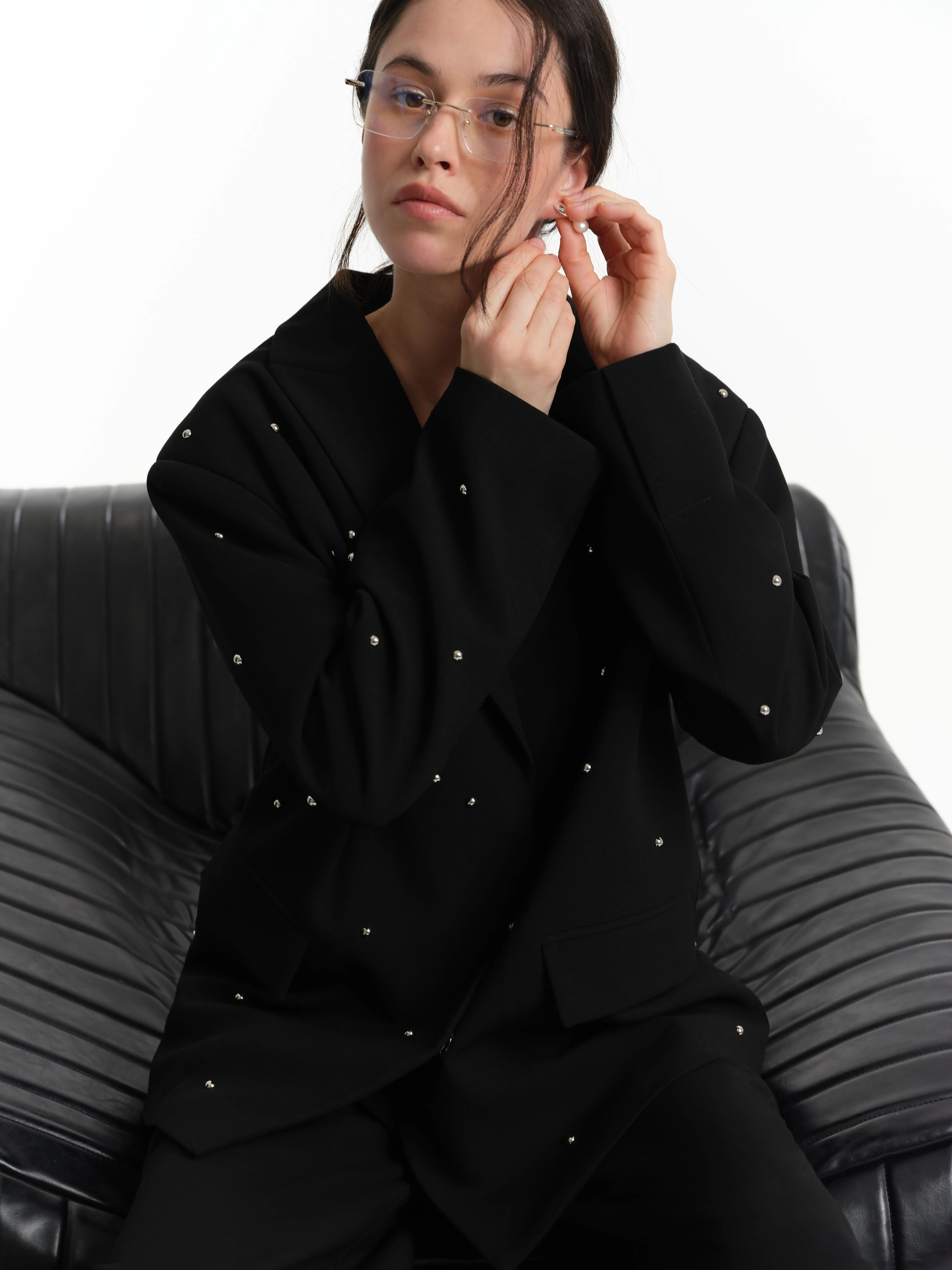 Жакет из костюмной ткани New Year