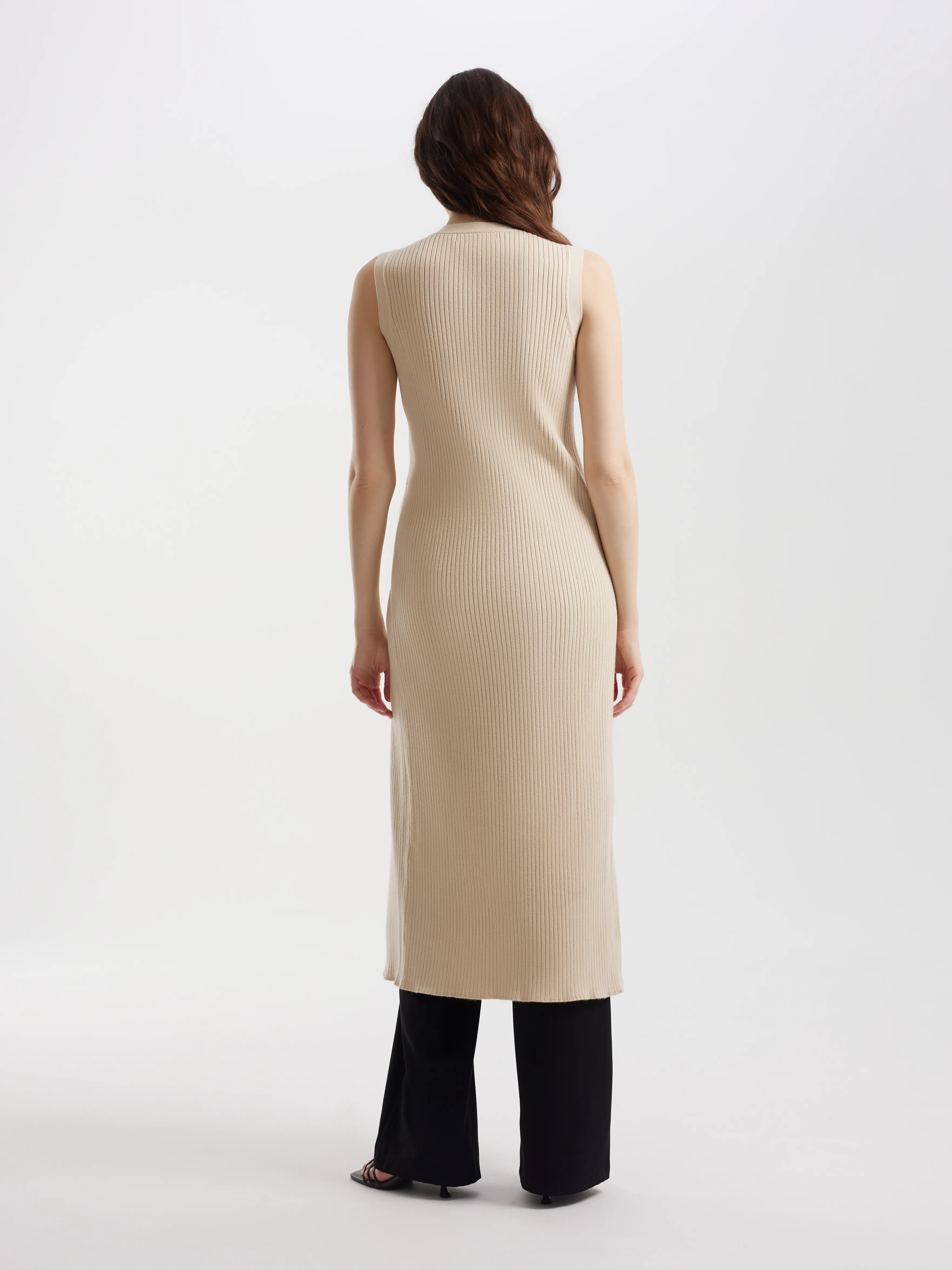 Трикотажное платье с вискозой и модалом