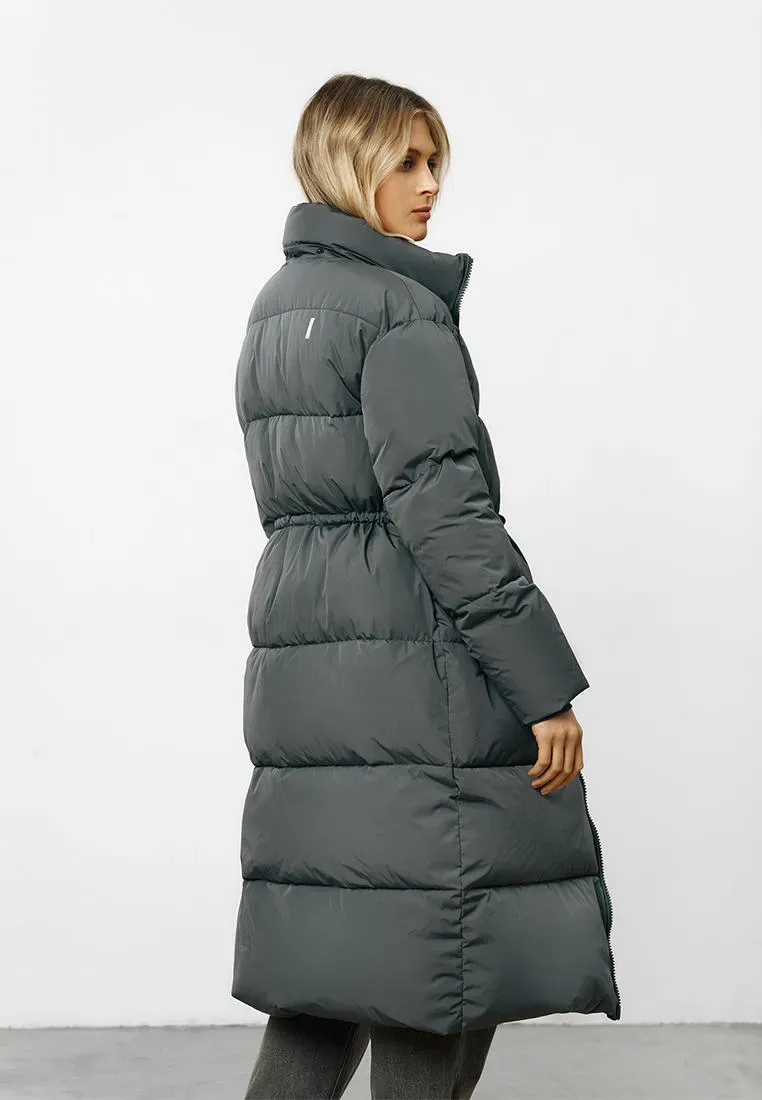 Удлиненная куртка свободного силуэта