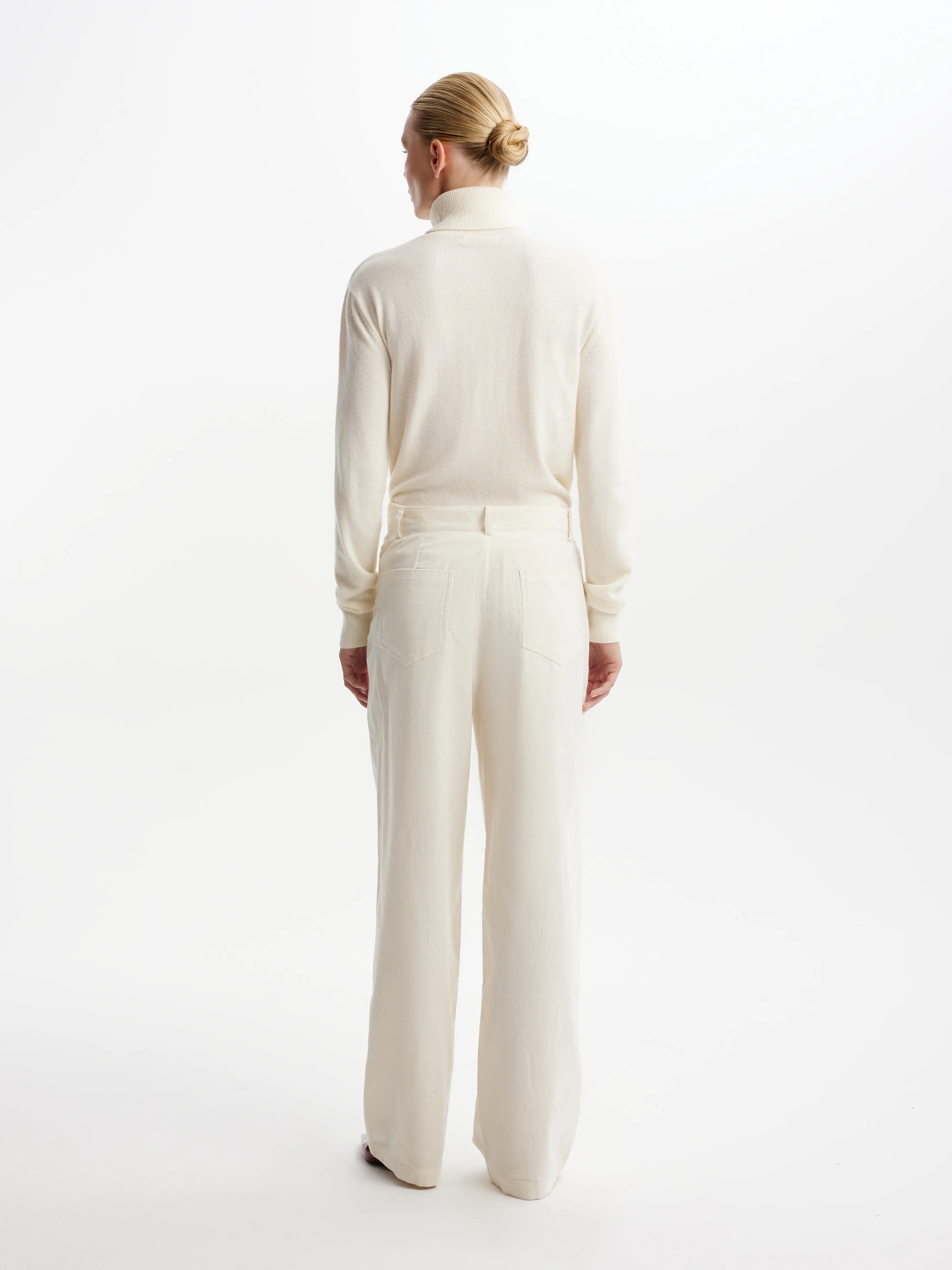 Брюки из вельвета