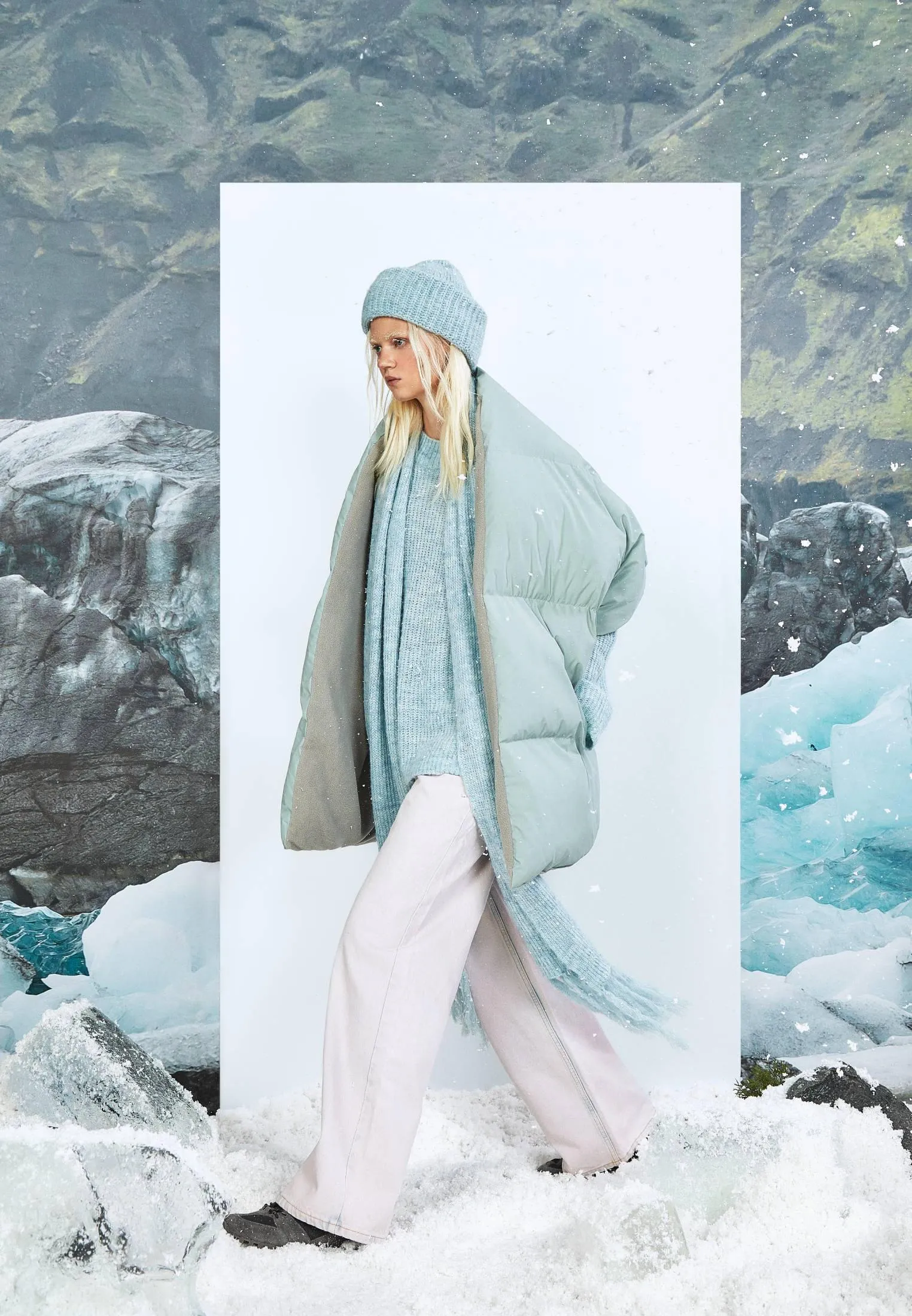 Джинсы Wideleg из 100% хлопка UT x LAMODA