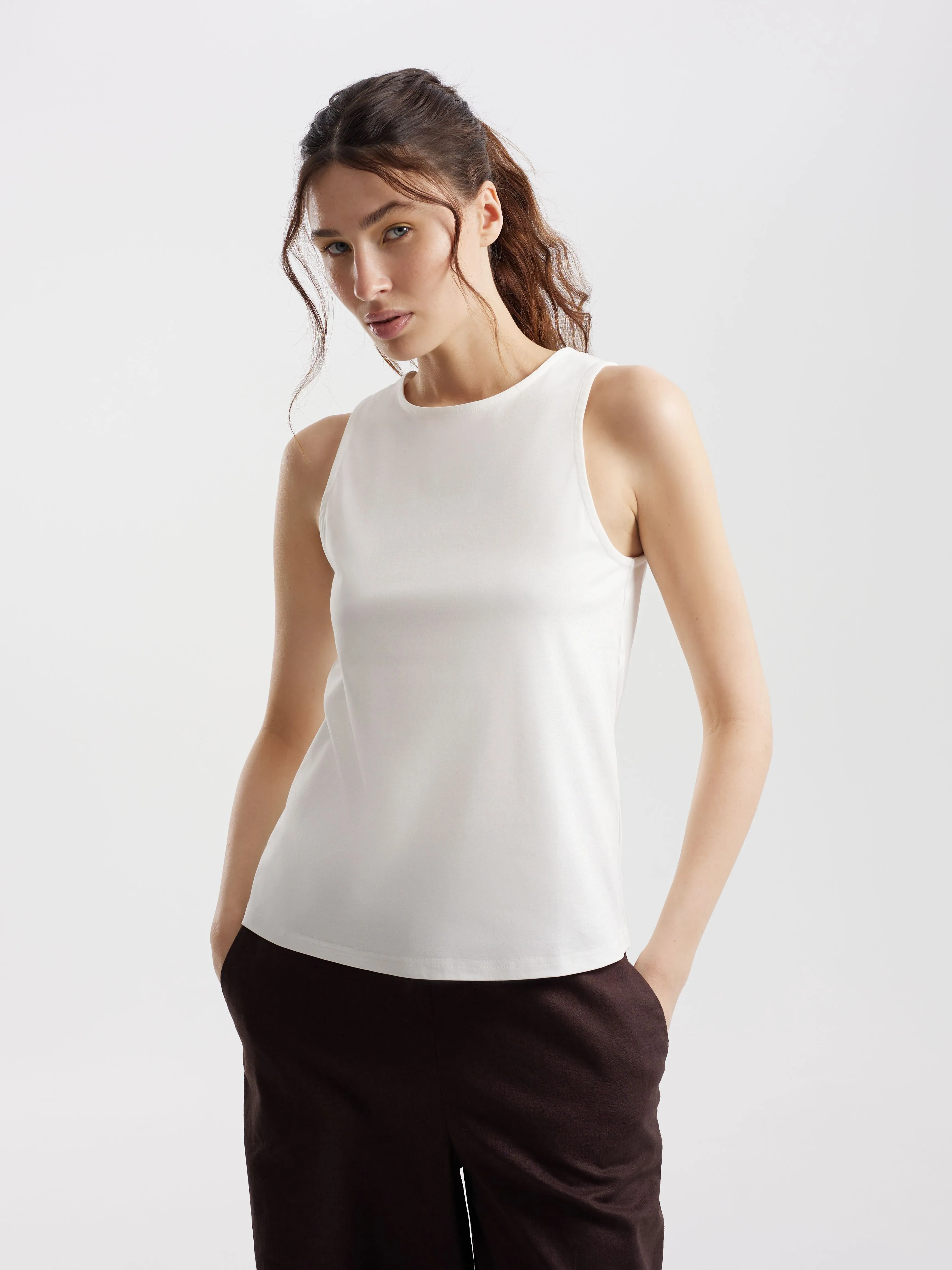 Майка-топ из 100% хлопка