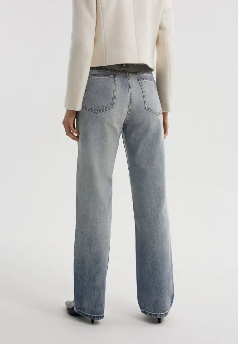 Джинсы straight