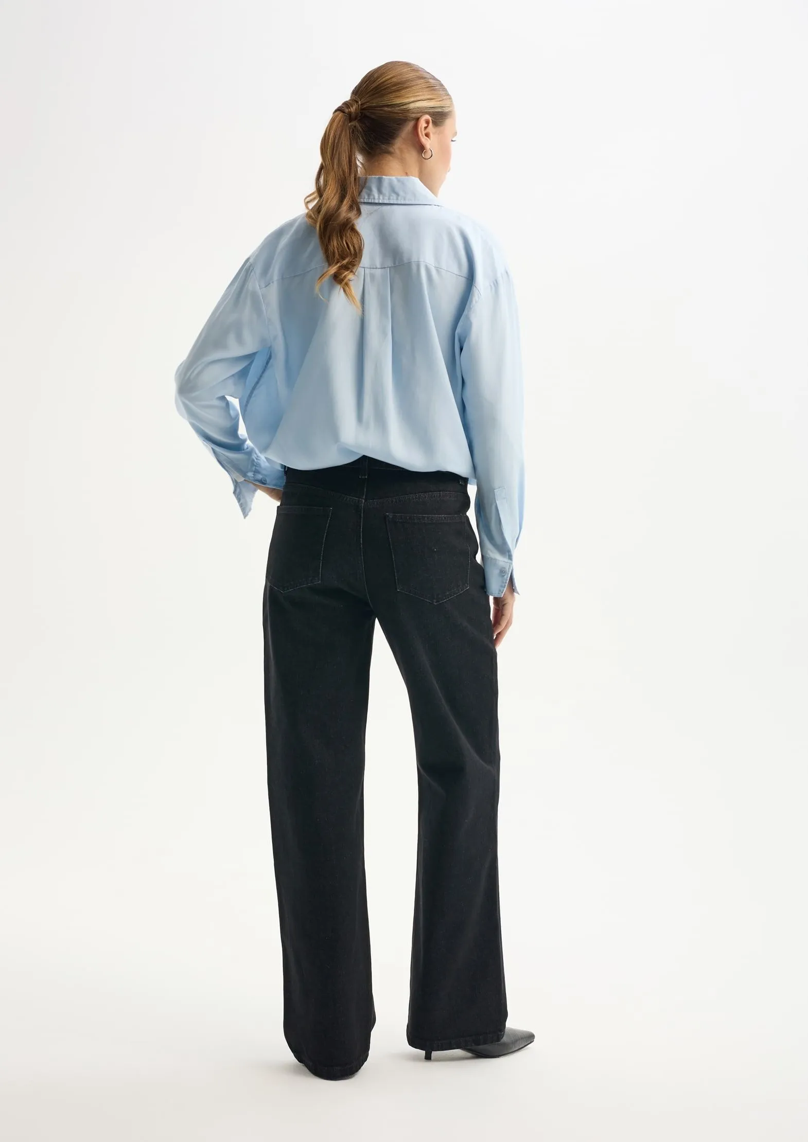 Прямые джинсы из 100% хлопка