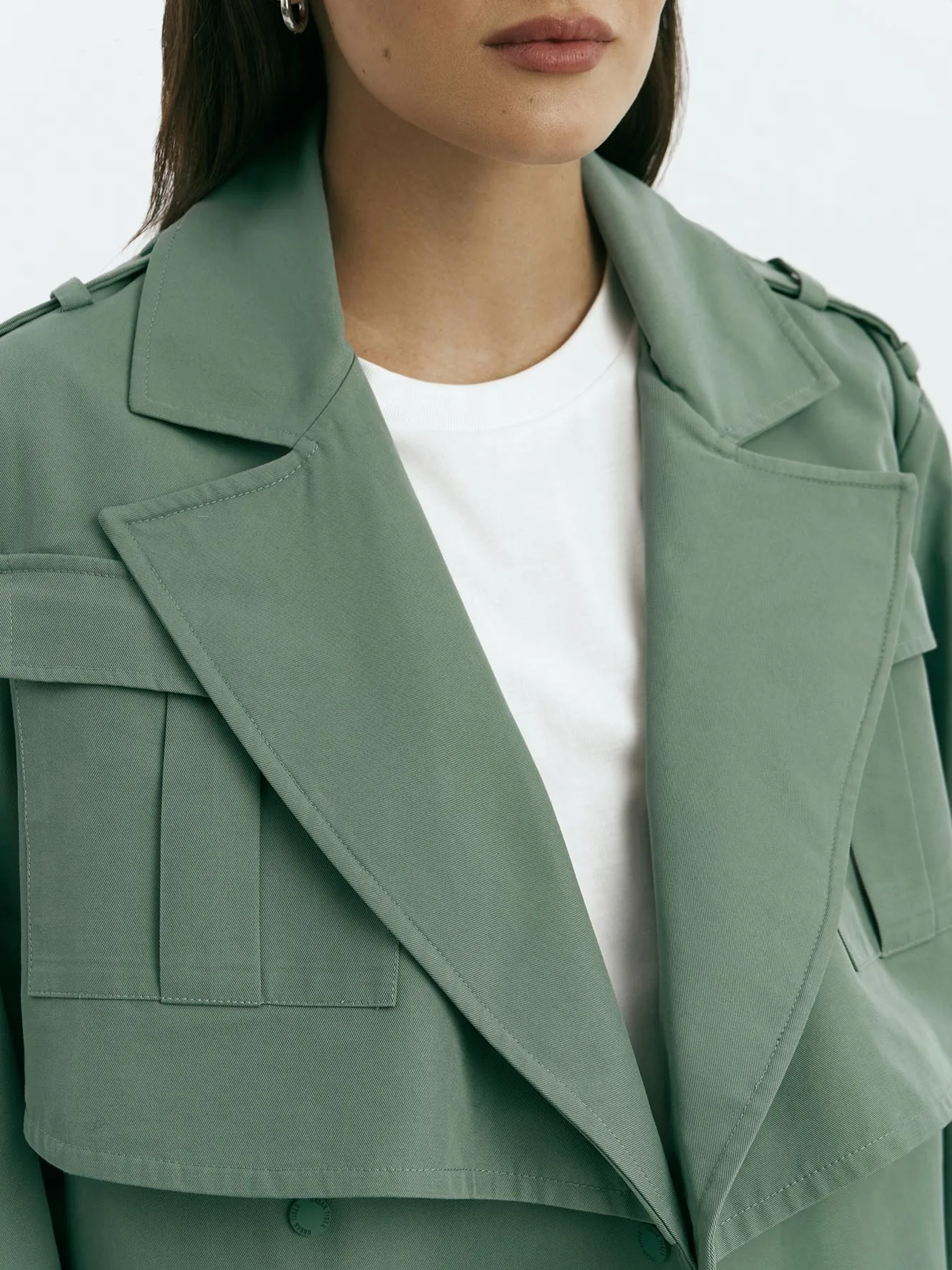 Тренч с влагозащитной пропиткой