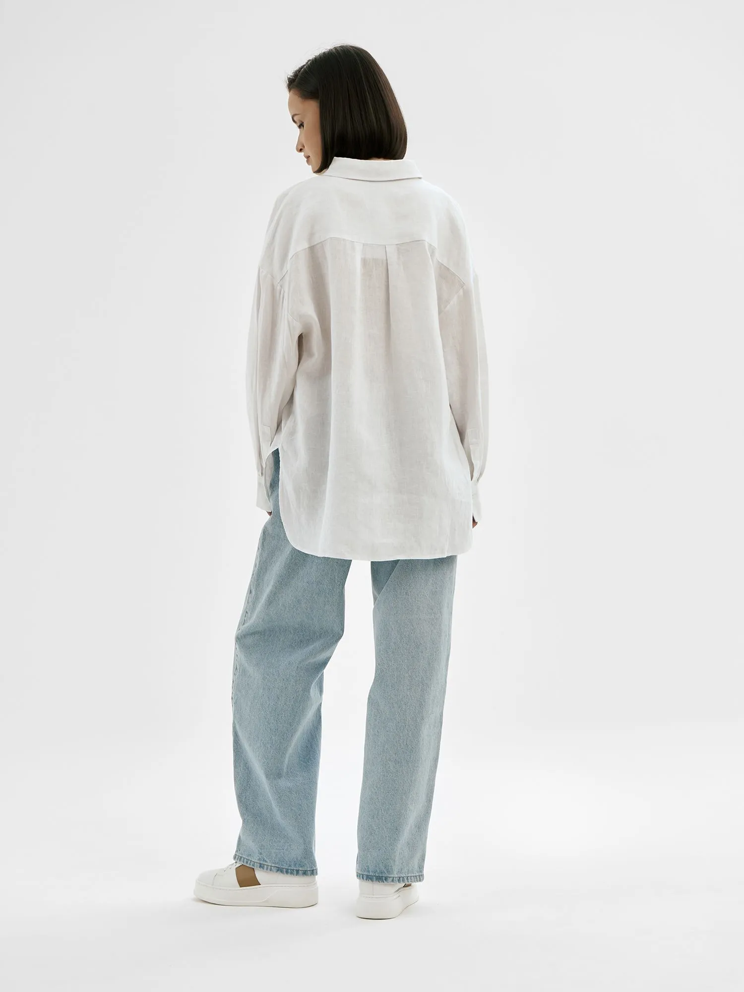 Льняная рубашка