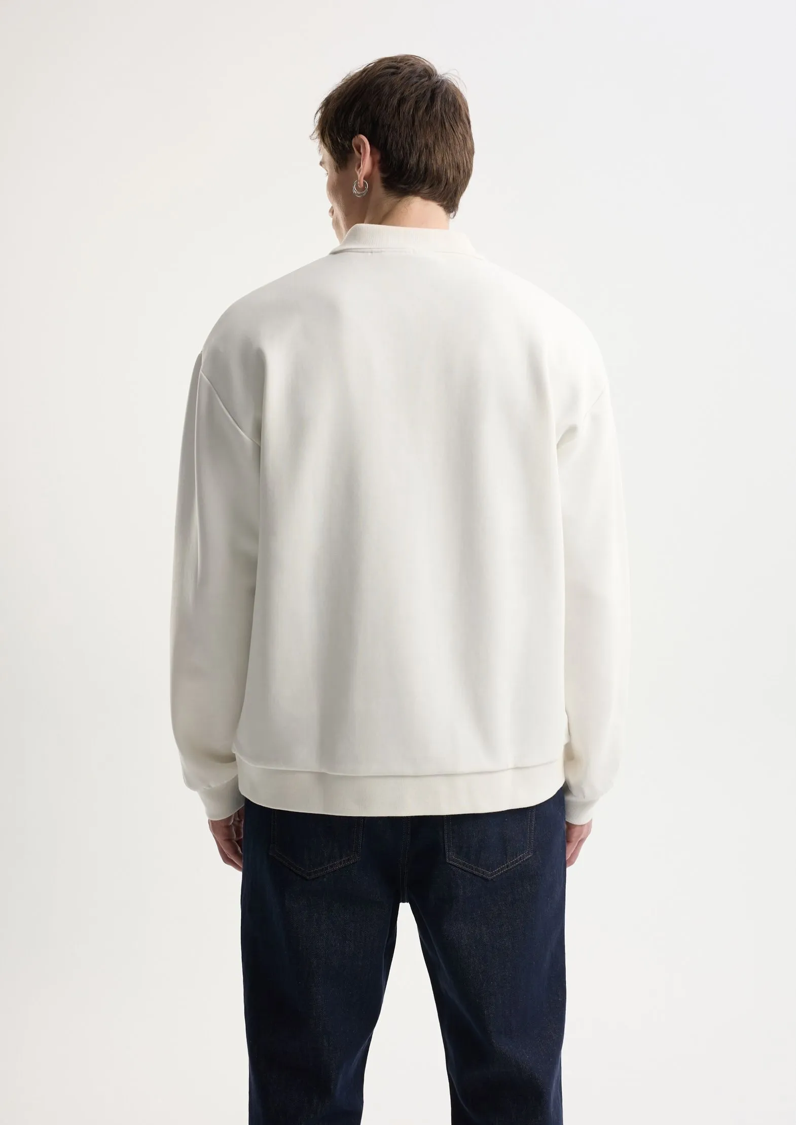 Джемпер-поло с хлопком 