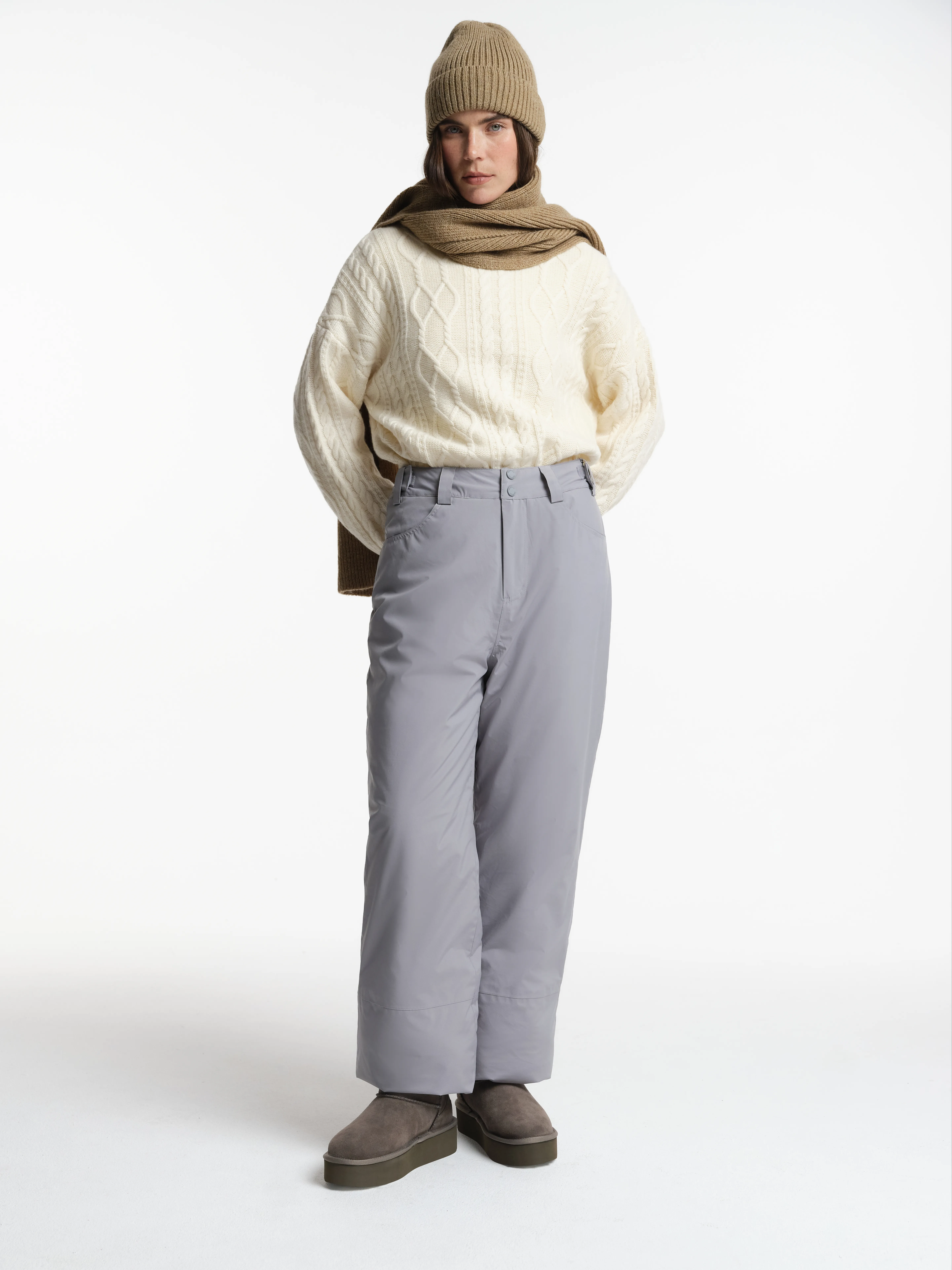 Брюки из переработанного полиэстера Ski collection