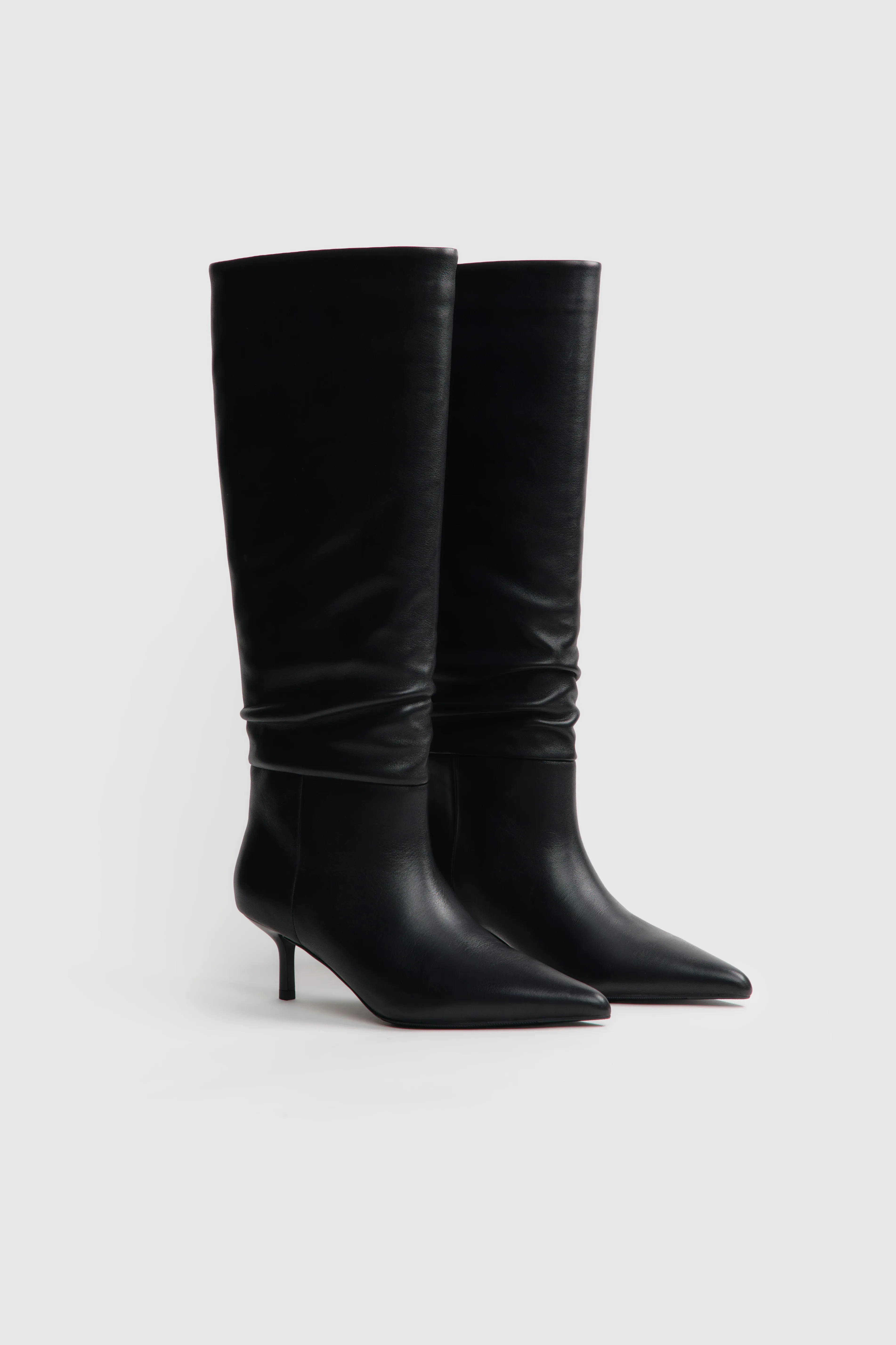 Сапоги-трубы из 100% натуральной кожи