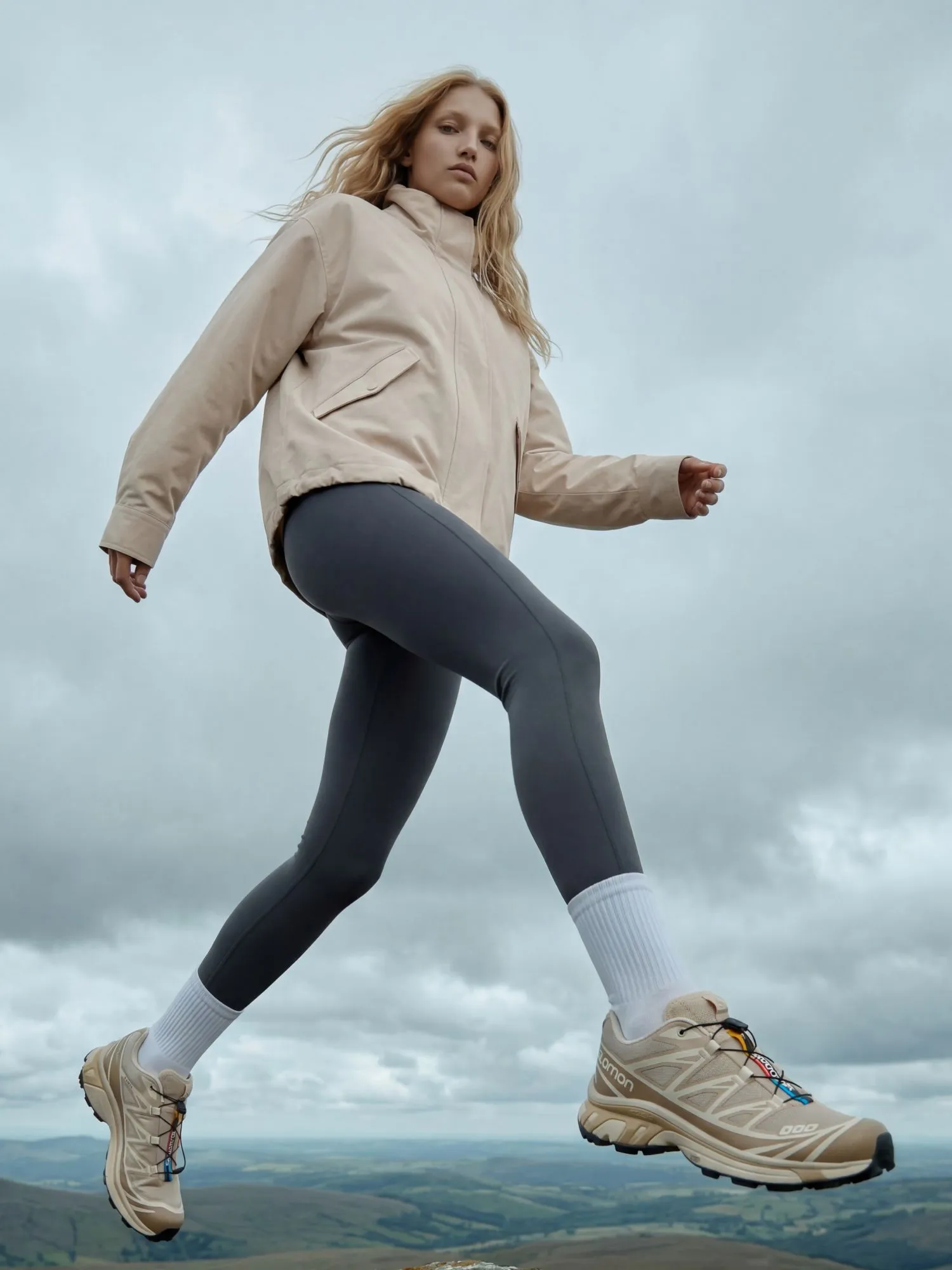 Лёгкая куртка из водонепроницаемого хлопка