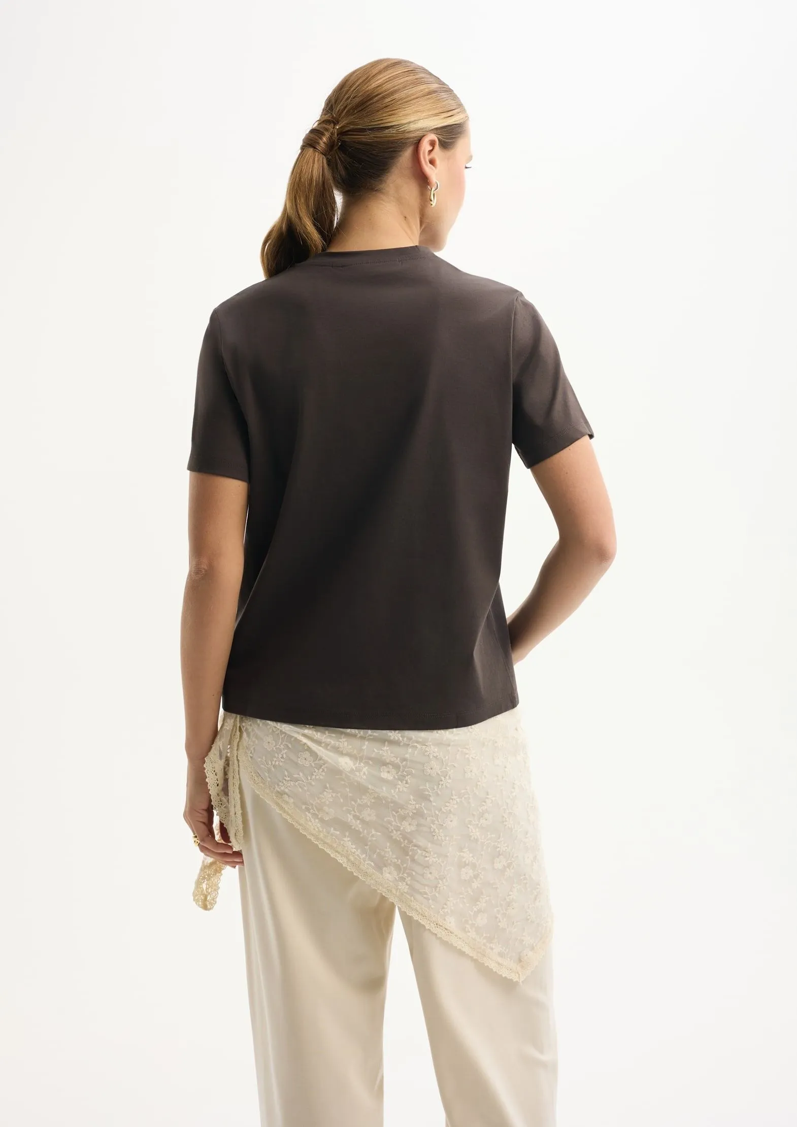 Футболка из 100% хлопка pima