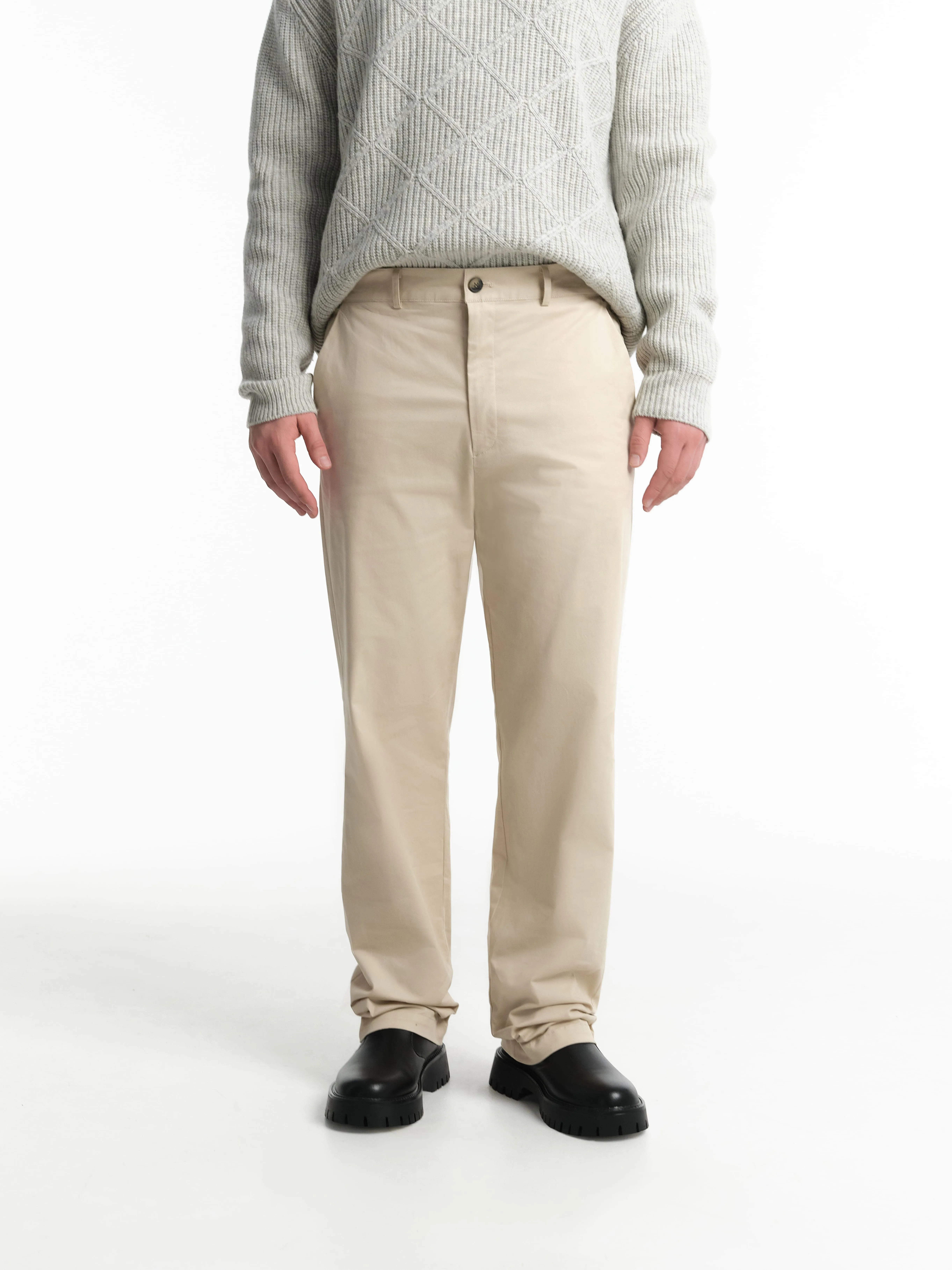 Брюки чиносы с хлопком