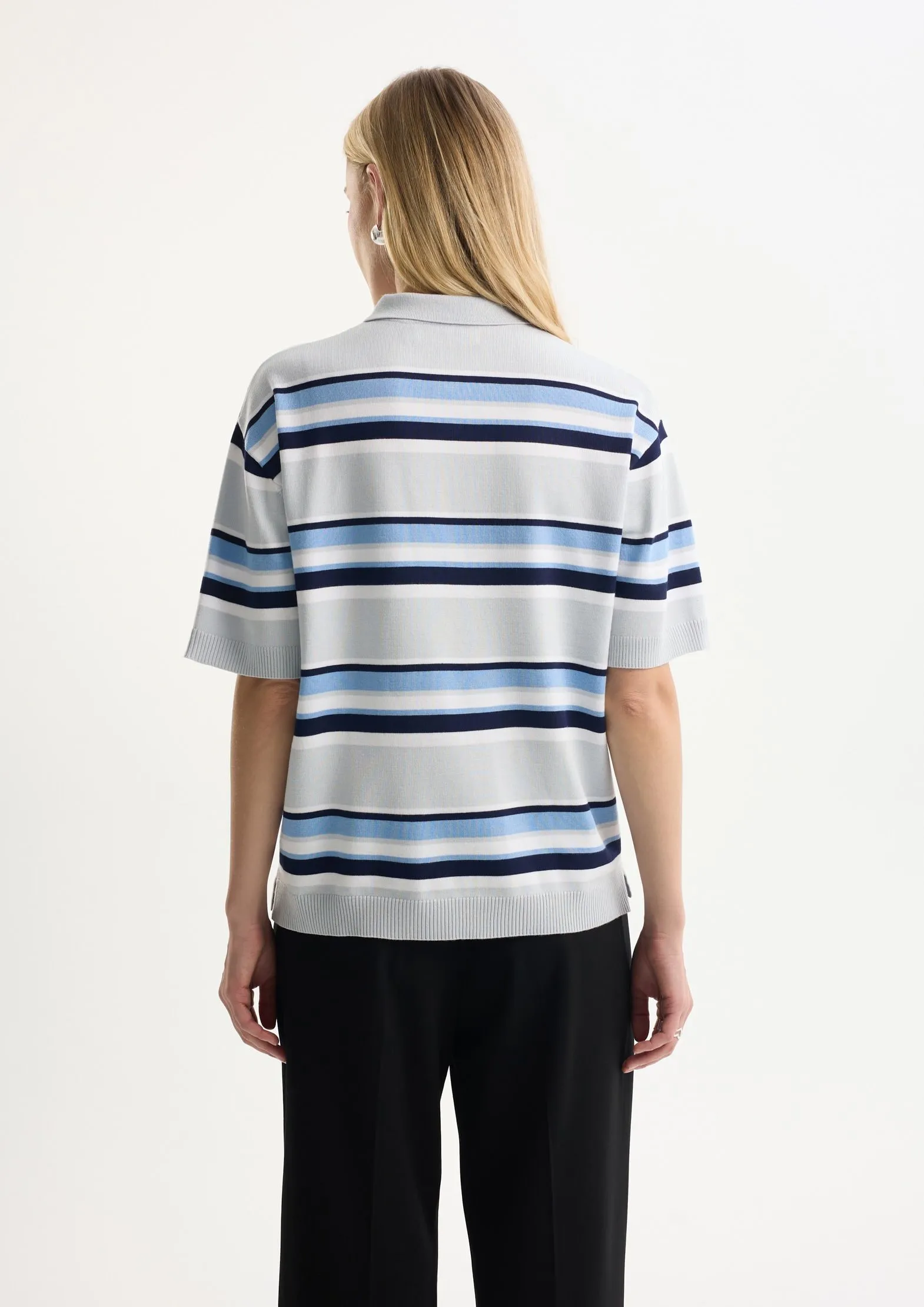 Рубашка-поло с вискозой