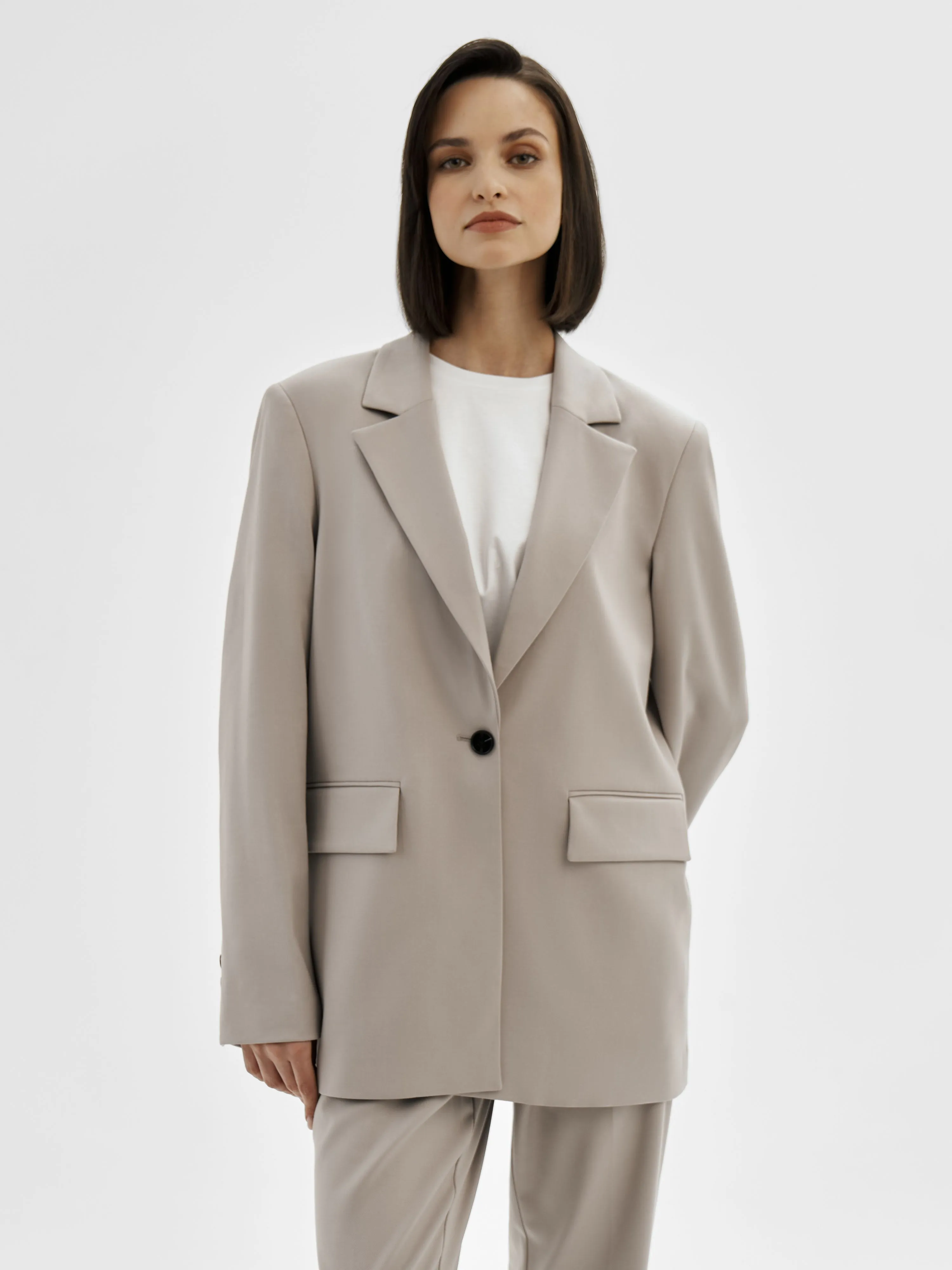 Жакет из поливискозы