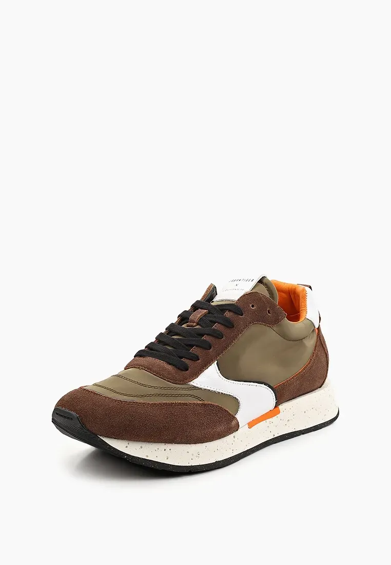 Демисезонные кроссовки из натуральной кожи