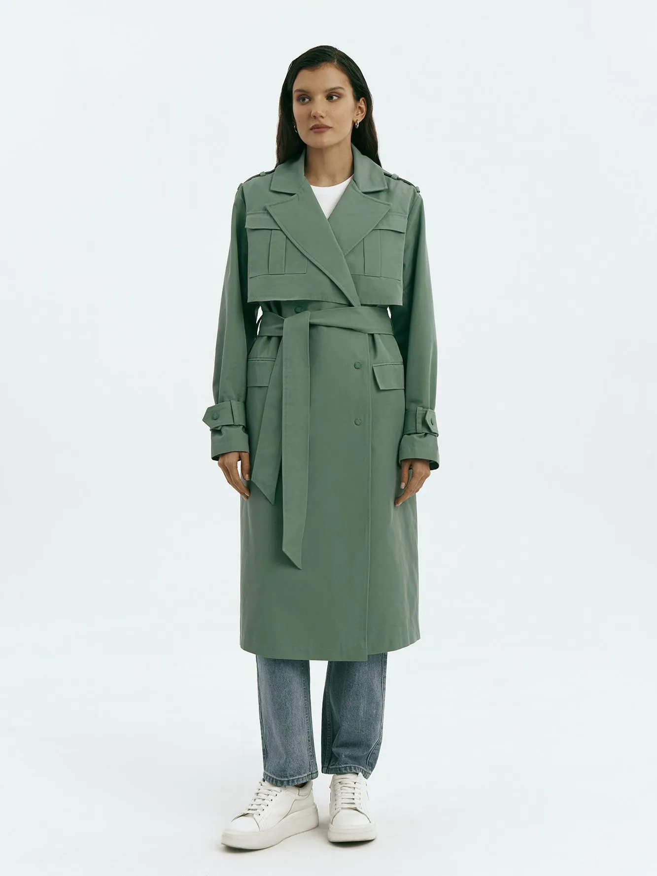 Тренч с влагозащитной пропиткой