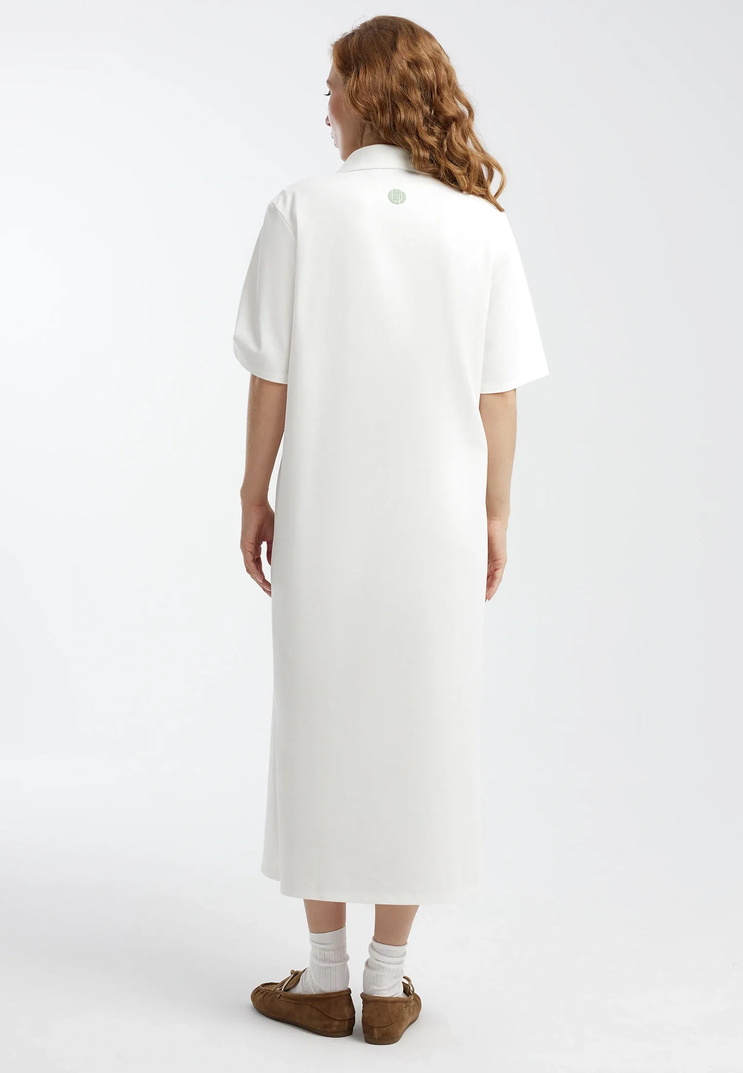 Платье-поло из 100% хлопка Tennis club