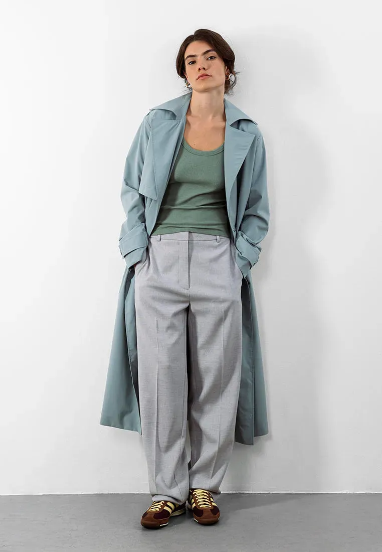 Тренч из переработанного океанического пластика REPREVE