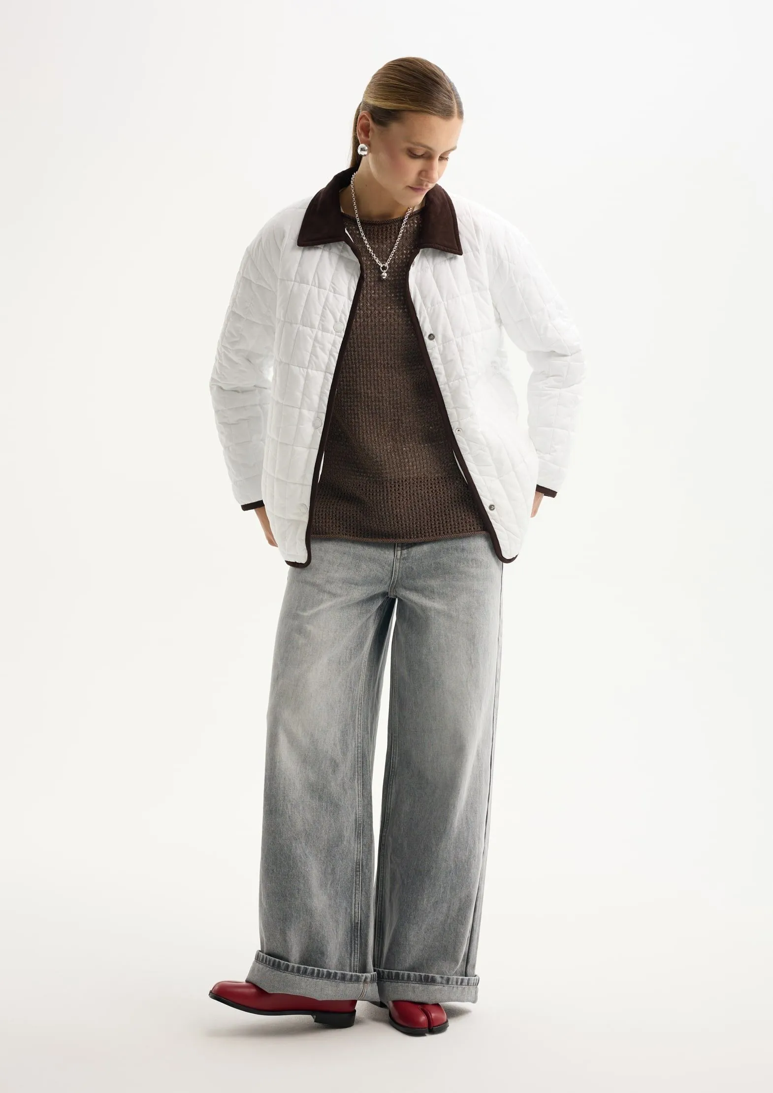 Стеганая куртка с водоотталкивающей пропиткой