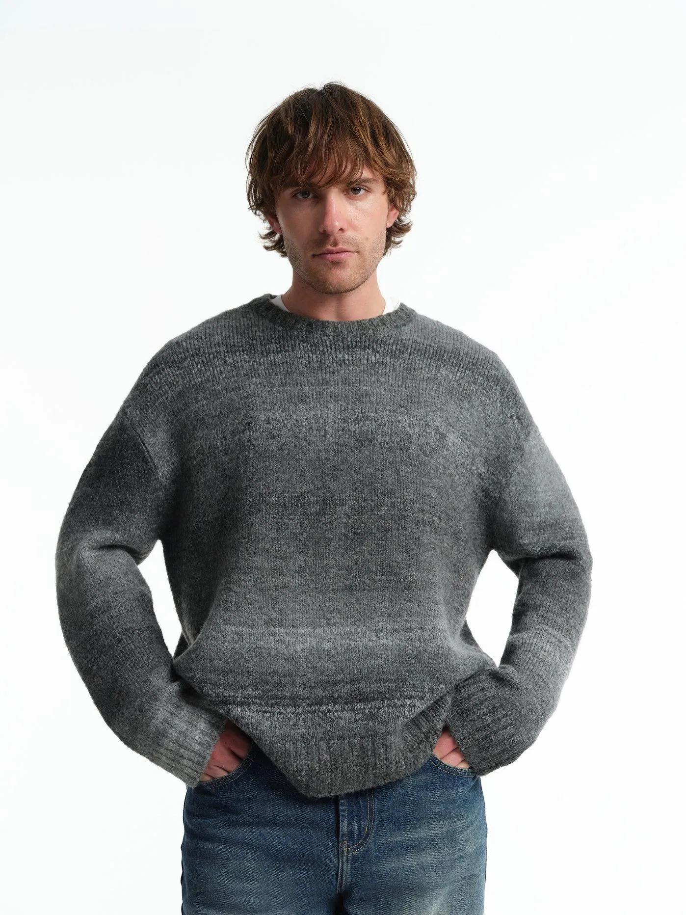 Джемпер с градиентом