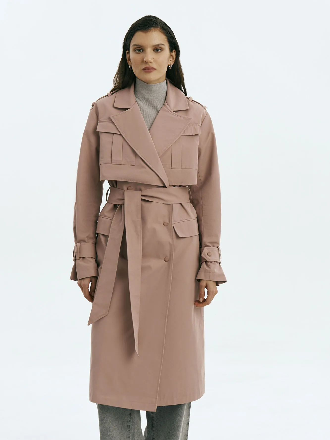 Тренч с влагозащитной пропиткой