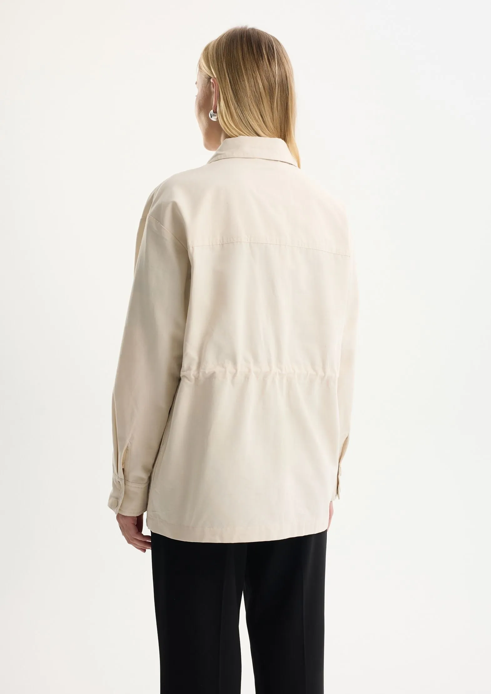 Куртка из плотного 100% хлопка