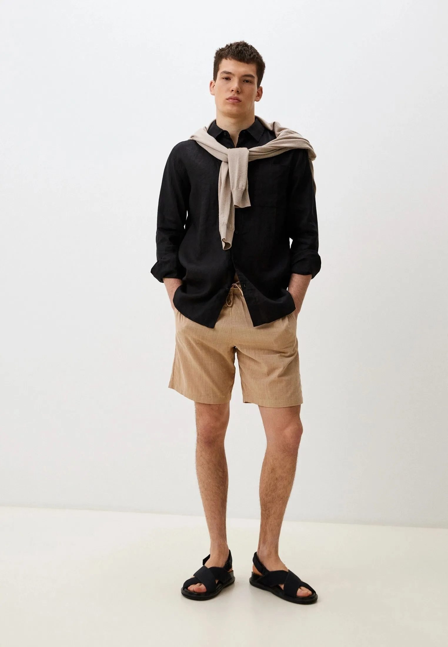 Льняная рубашка