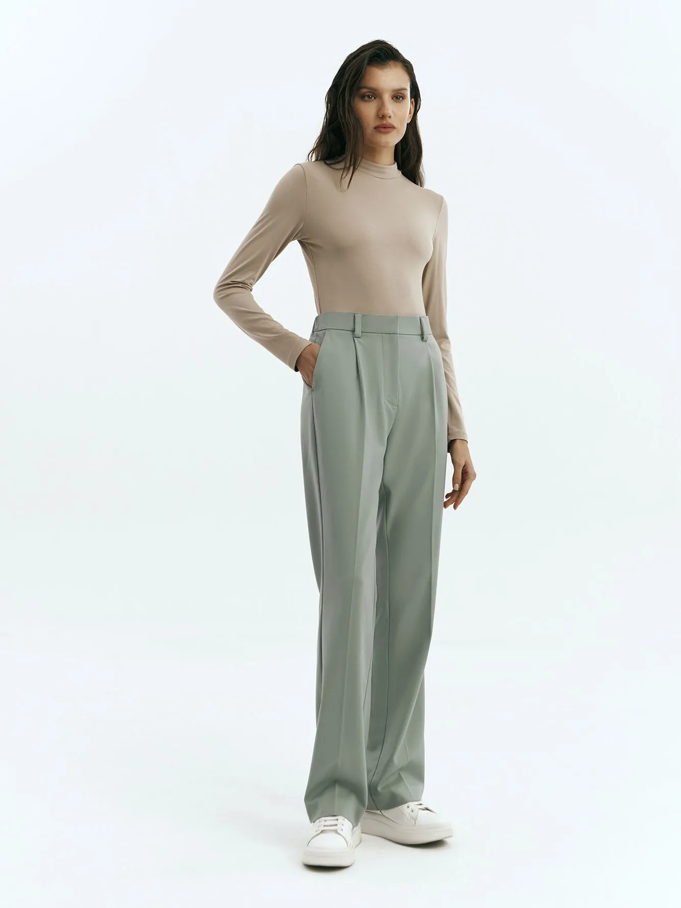 Брюки из поливискозы