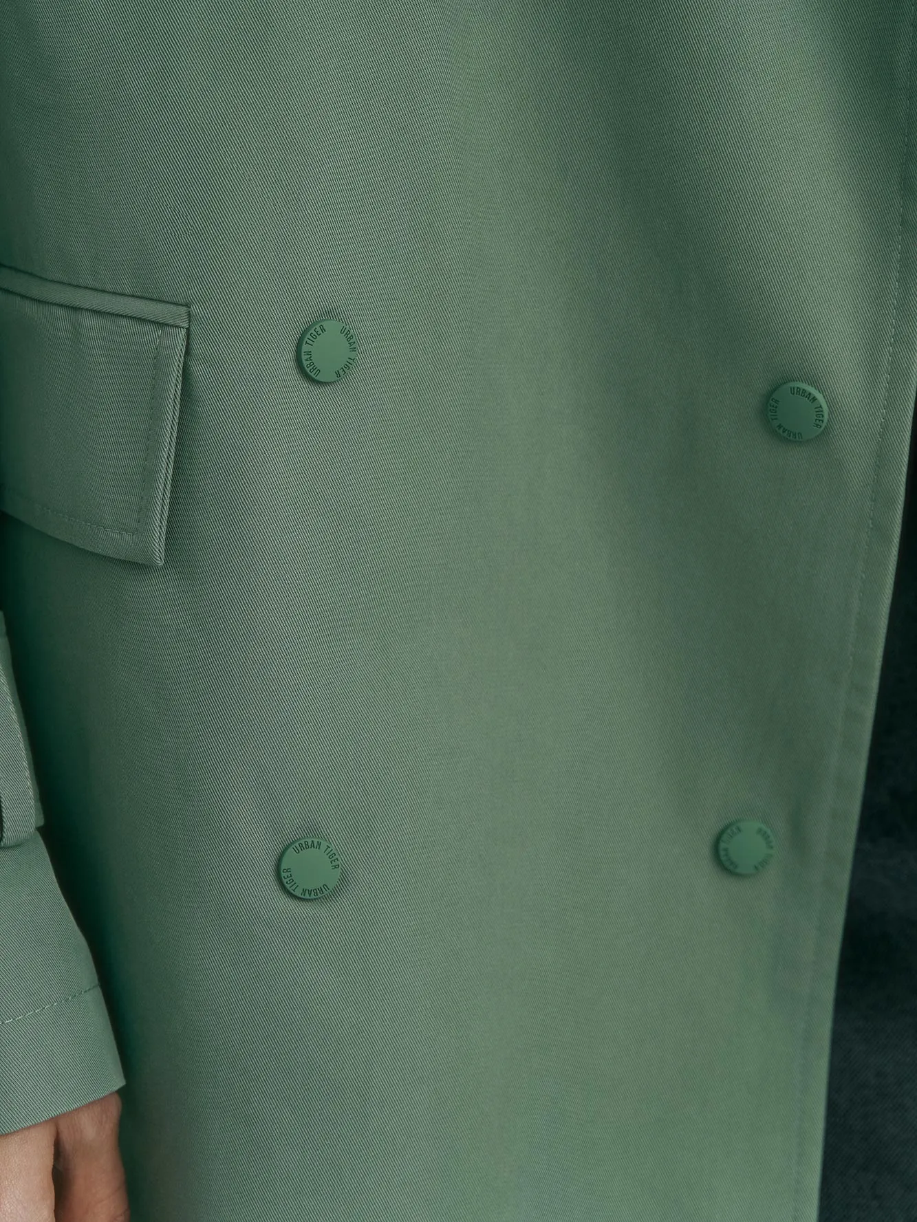 Тренч с влагозащитной пропиткой