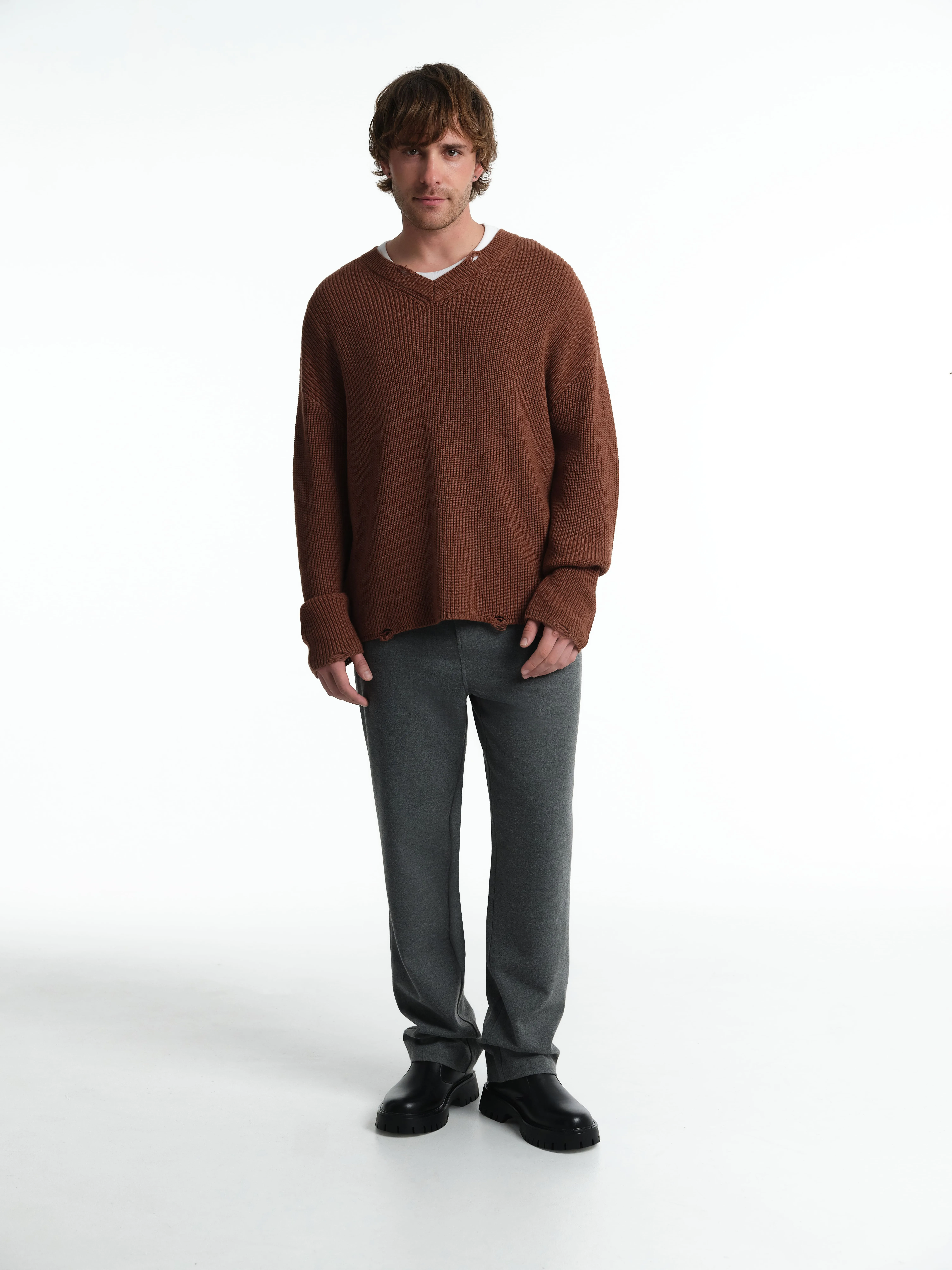 Джемпер с хлопком