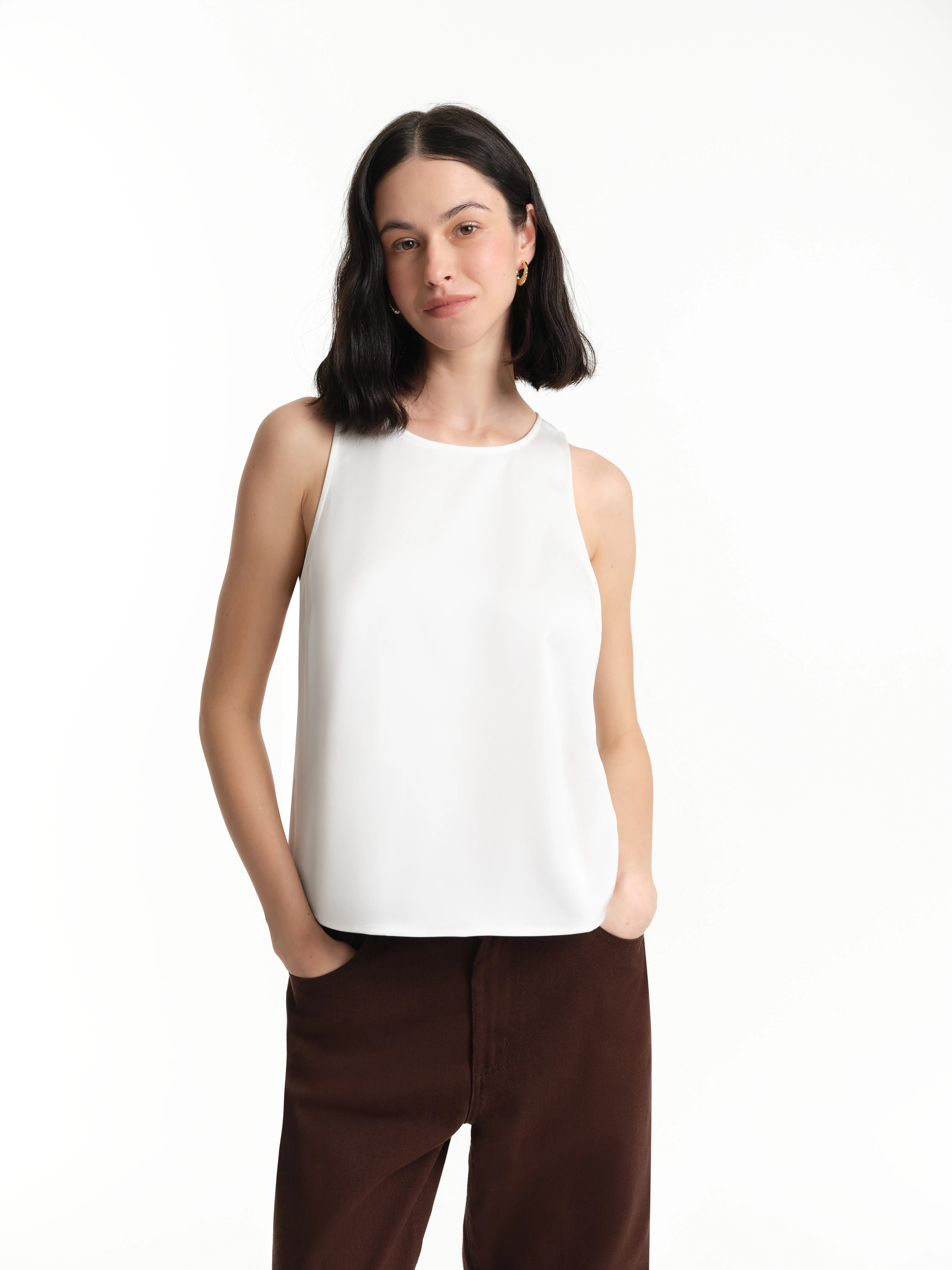 Топ из переработанного полиэстера