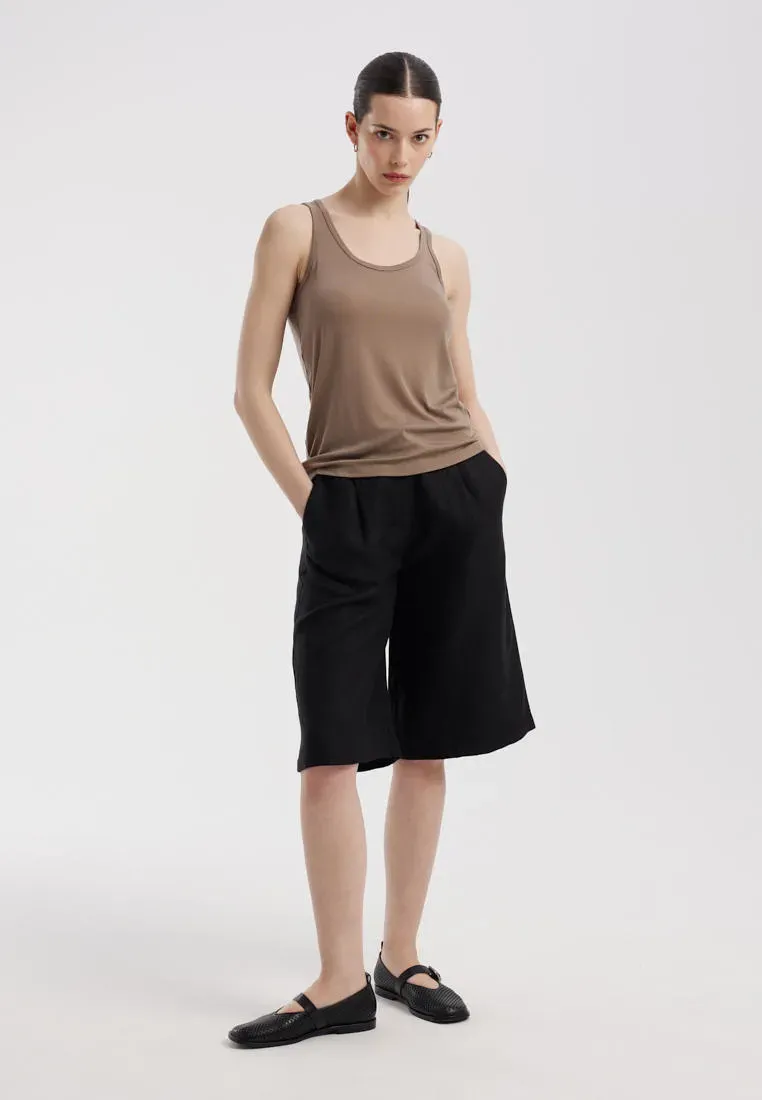 Трикотажная майка с лиоцеллом