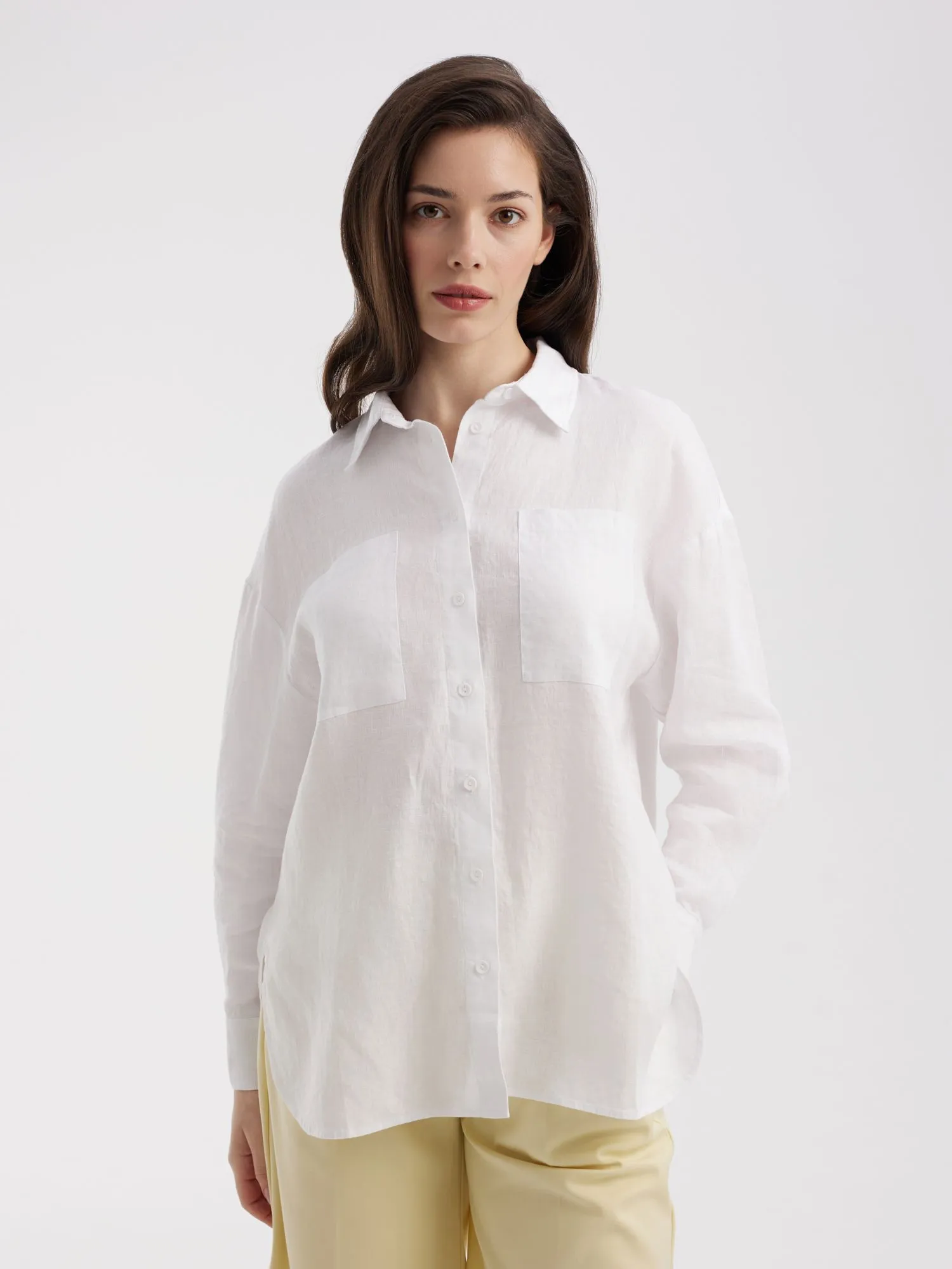 Рубашка из натурального льна