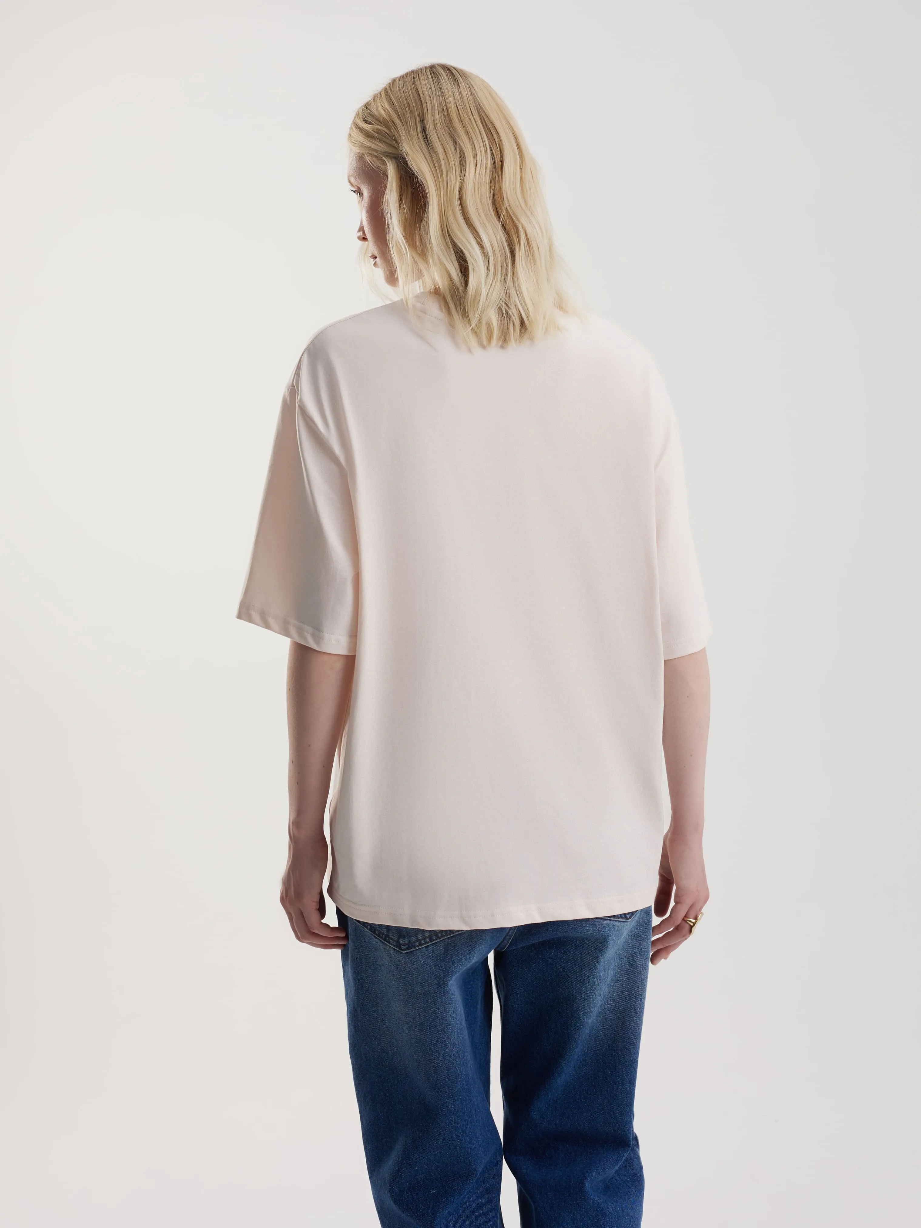 Футболка с акварельным принтом Supima cotton