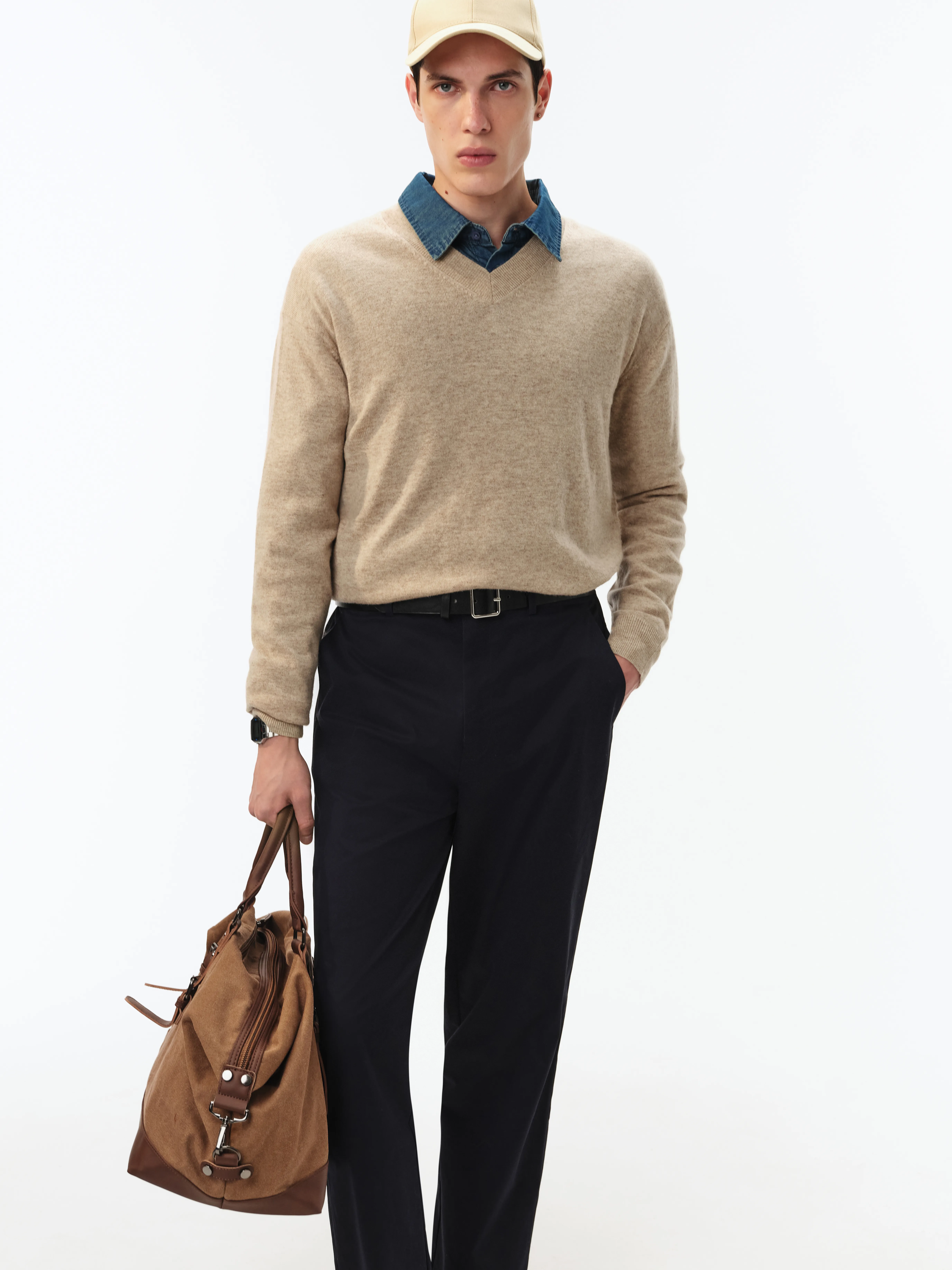 Джемпер с шерстью