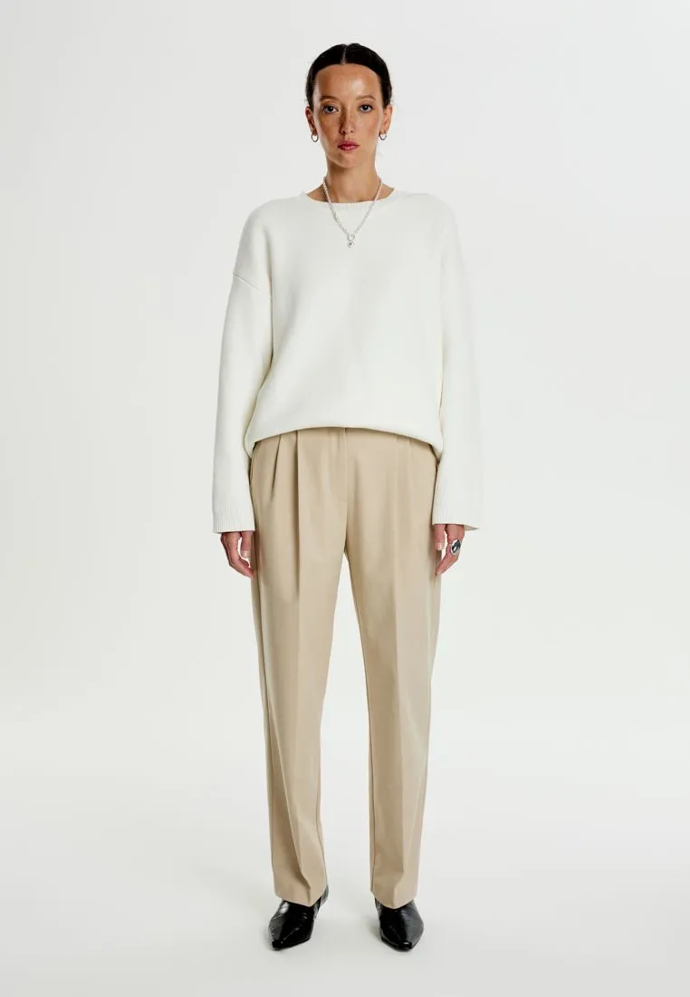 Брюки из поливискозы с шерстью