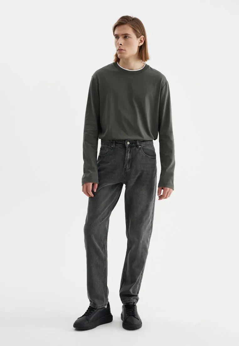 Джинсы Tapered fit