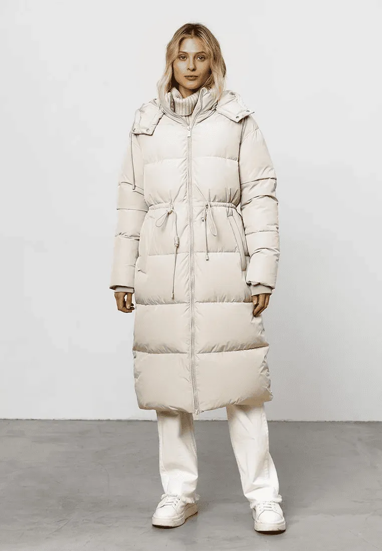 Удлиненная куртка свободного силуэта