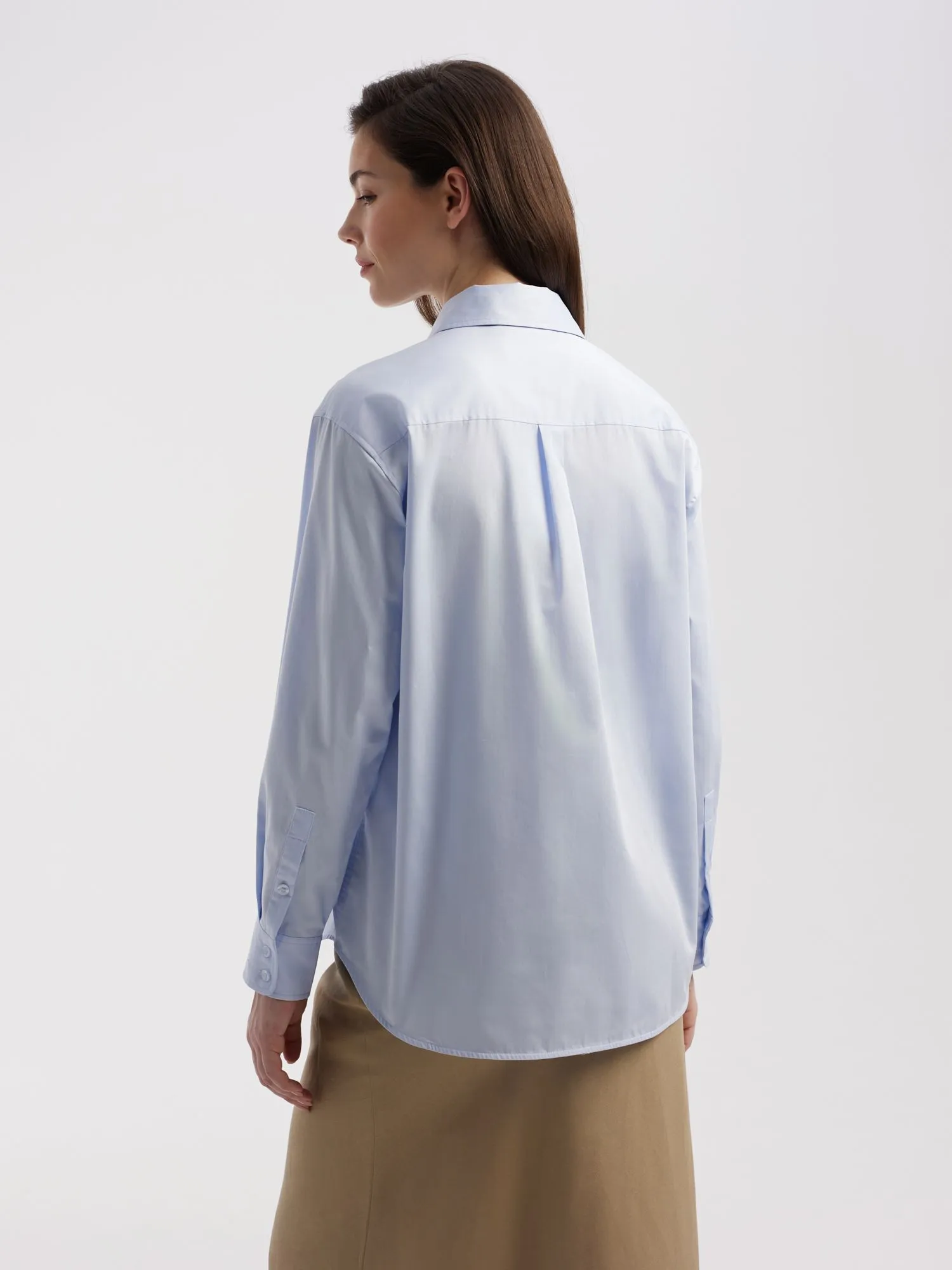 Сатиновая рубашка с вышивкой UT x Саша Браулов