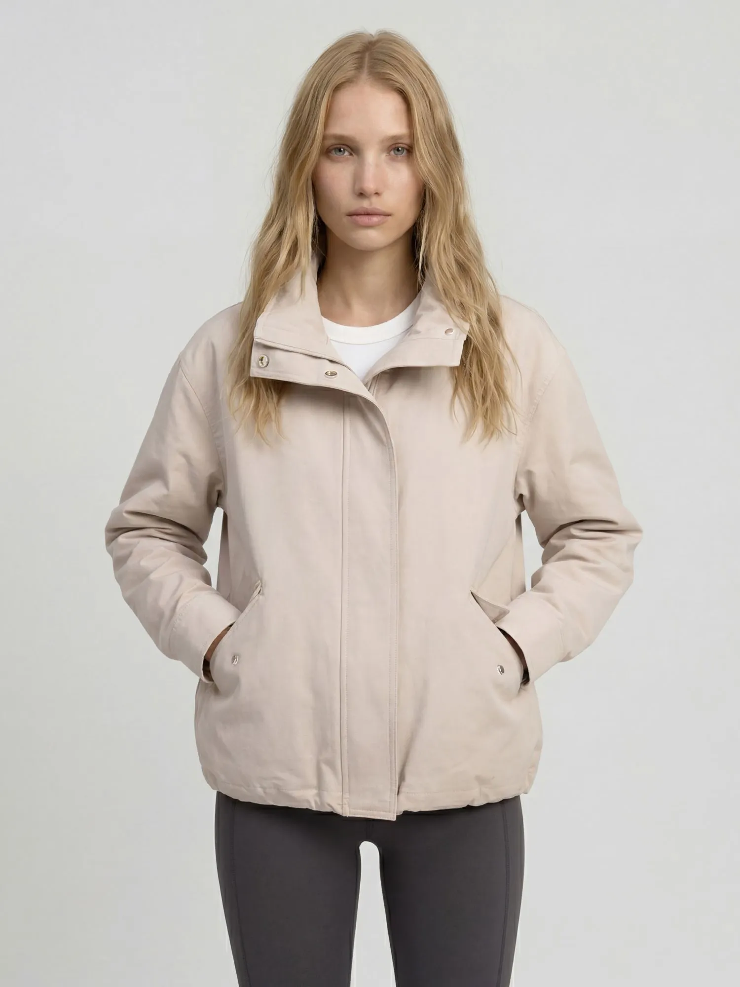 Лёгкая куртка из водонепроницаемого хлопка