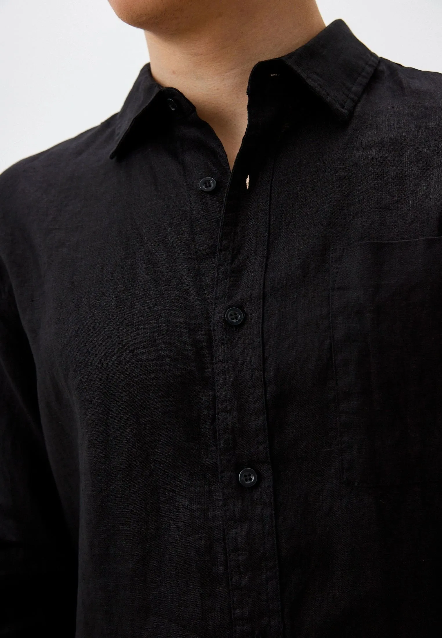 Льняная рубашка