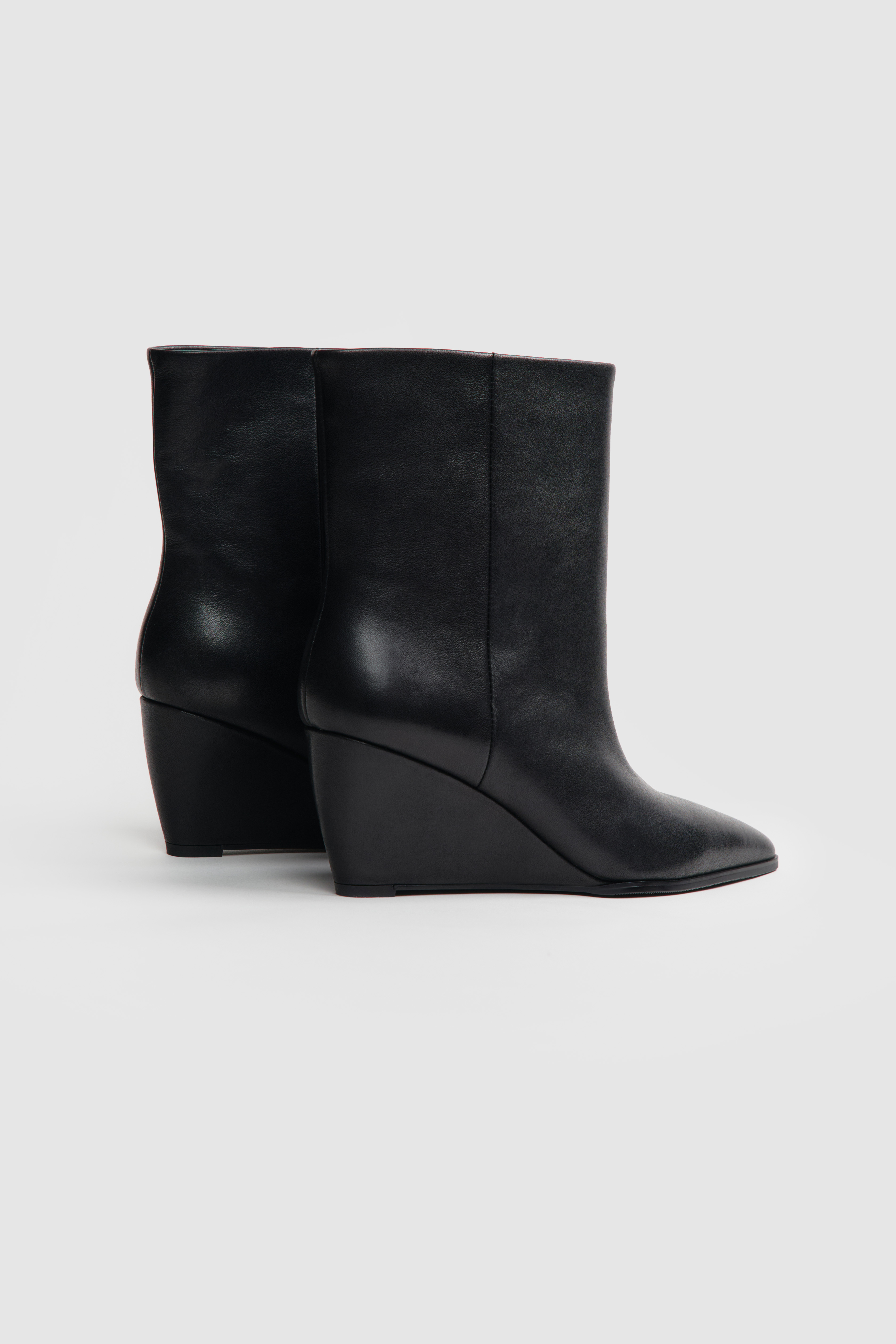 Ботильоны из 100% натуральной кожи на платформе, фотография 4