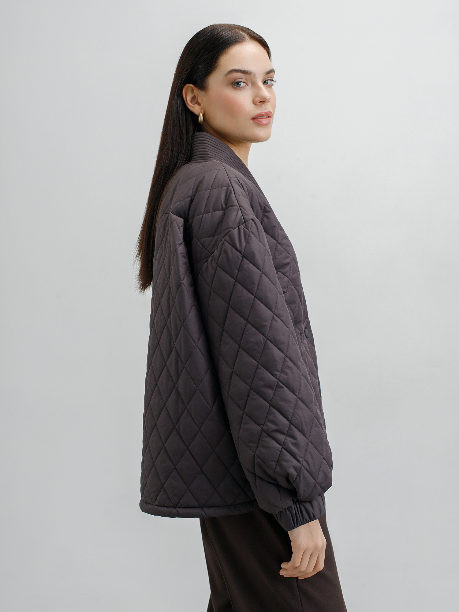 изображение стеганая куртка с экологичным утеплителем dupont sorona aura