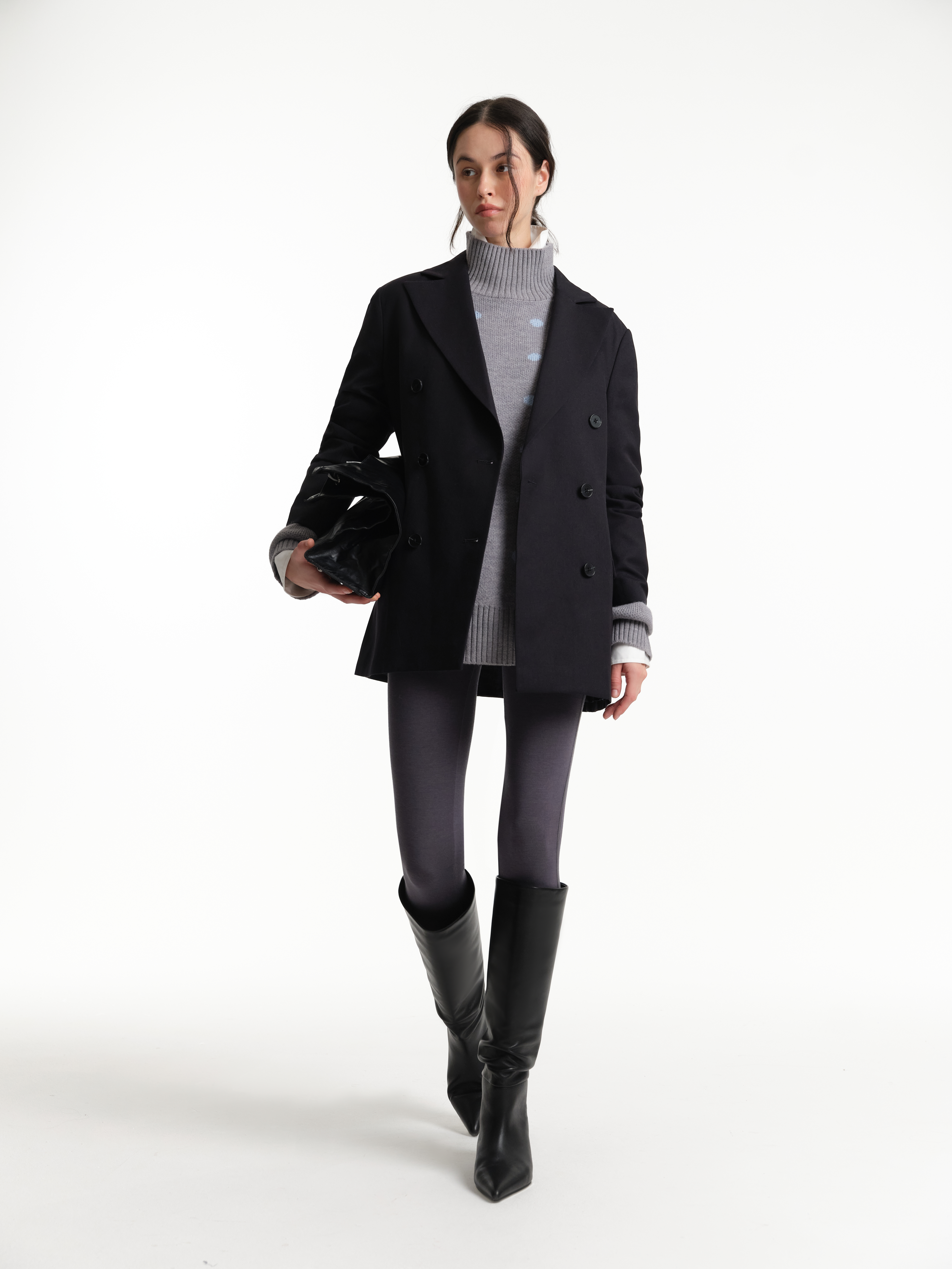 Свитер с принтом polka dot , фото 4