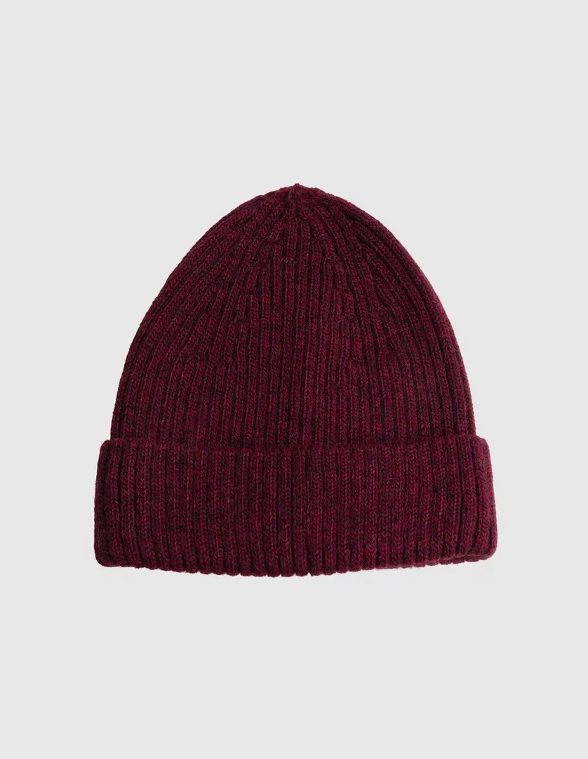 Шапка бини с добавлением шерсти альпаки, фотография 4