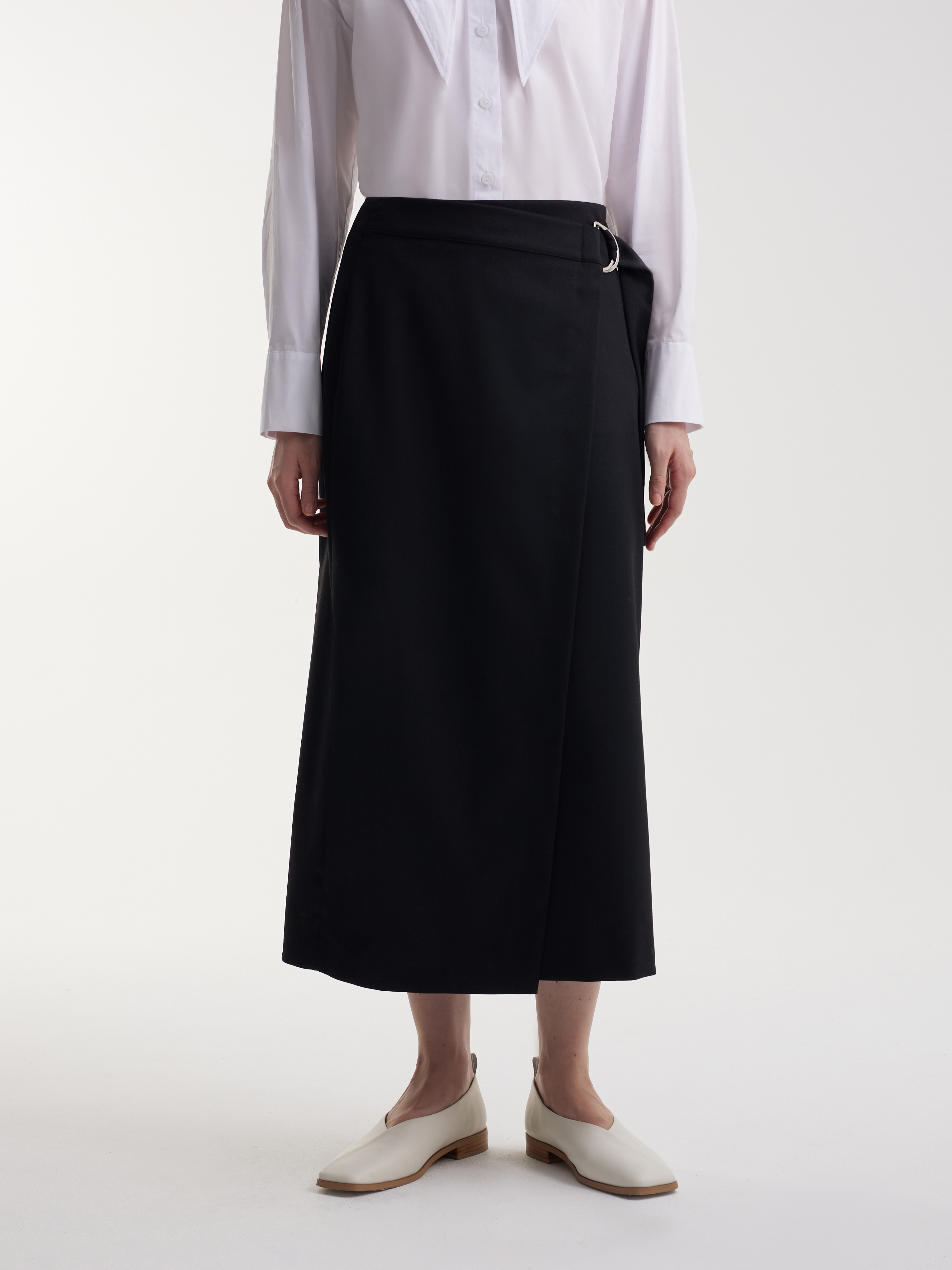 Юбка миди с шерстью, фотография 1