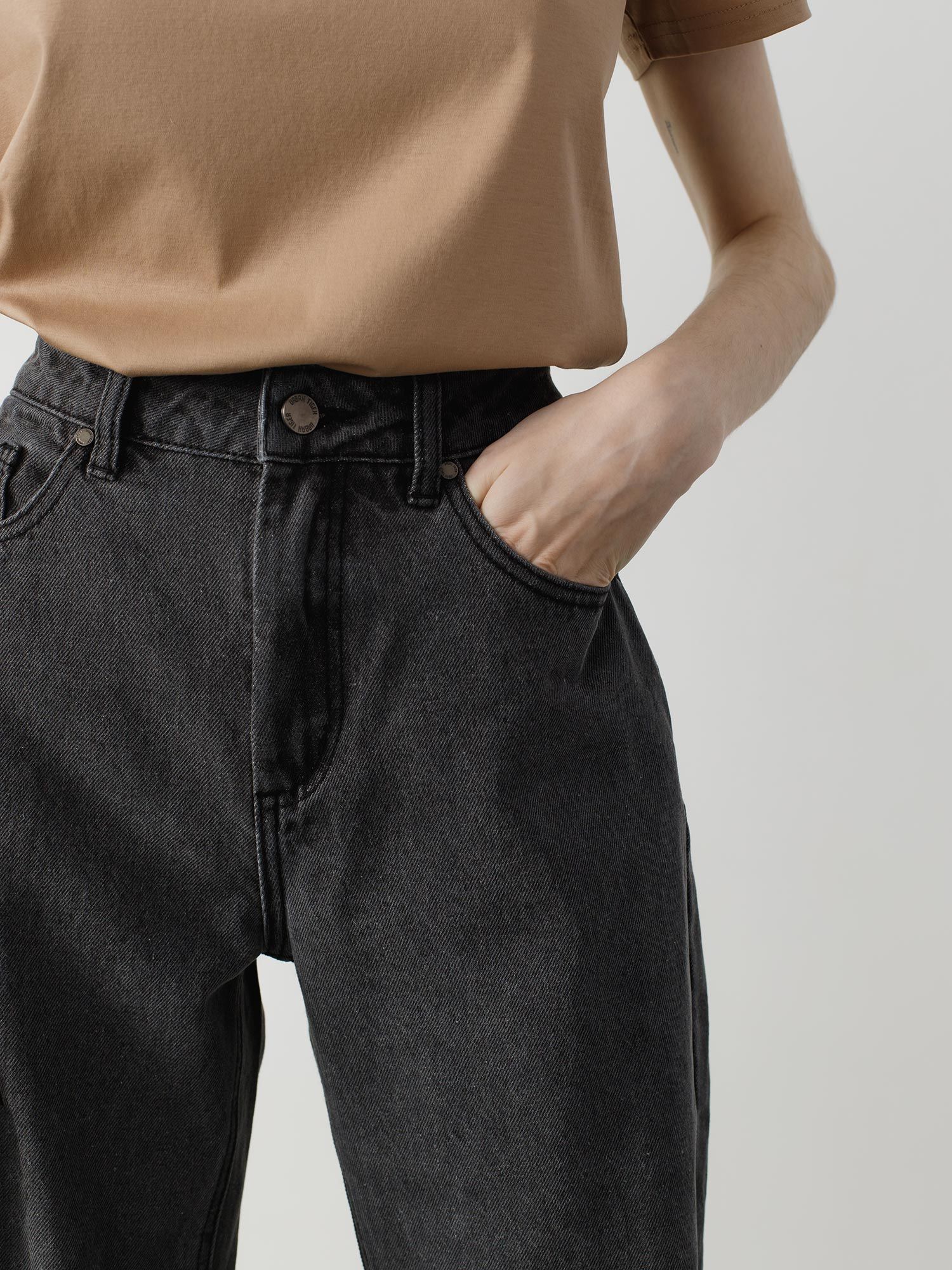 изображение джинсы прямого силуэта pure cotton
