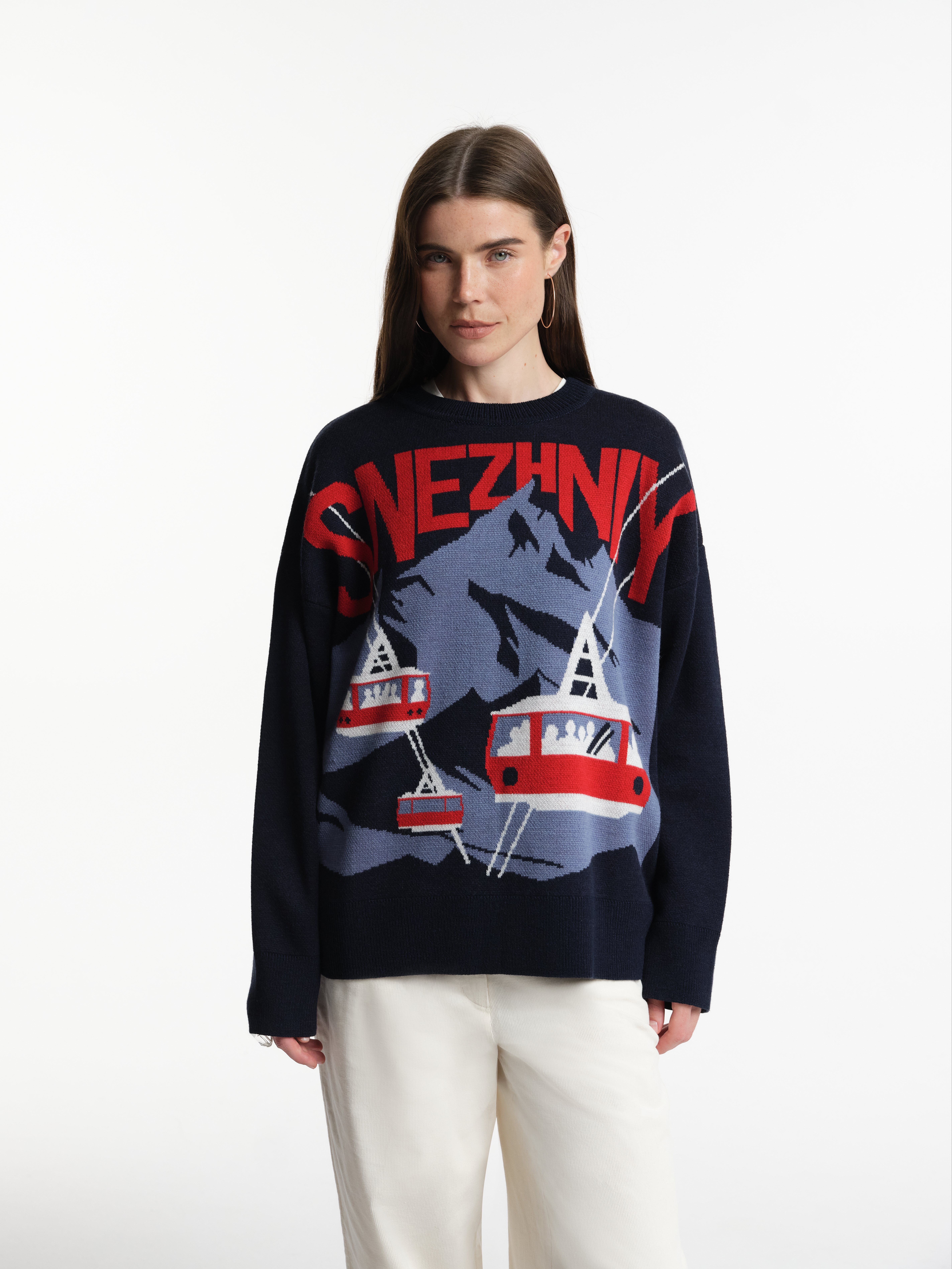 Свитер с шерстью Snezhniy, фото 1