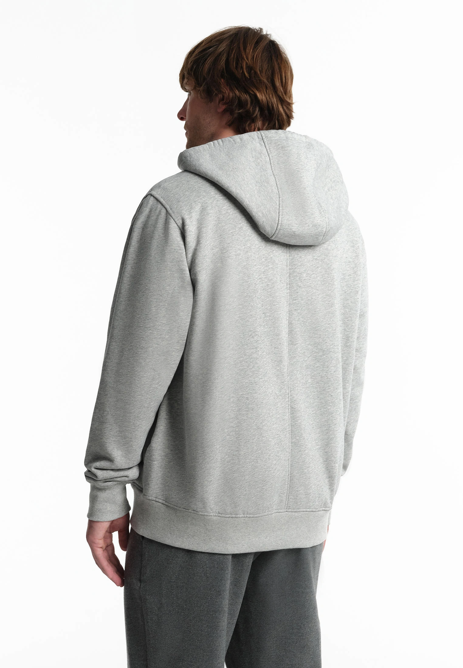 Утепленная oversize толстовка